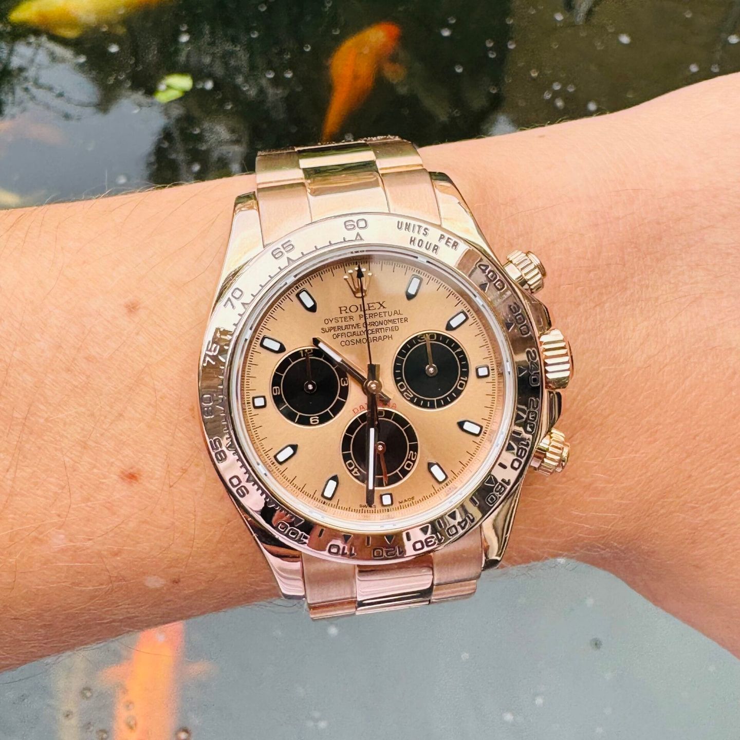 Rolex Daytona 116505 (2020) - Silver dial 40 mm Rose Gold case (7/7)