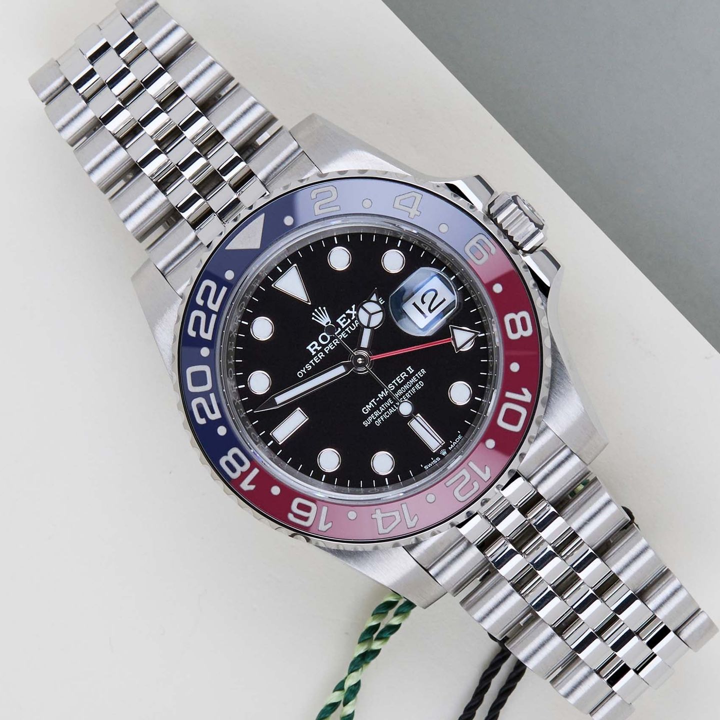 Rolex GMT-Master II 126710BLRO (2018) - Zwart wijzerplaat 40mm Staal (1/8)