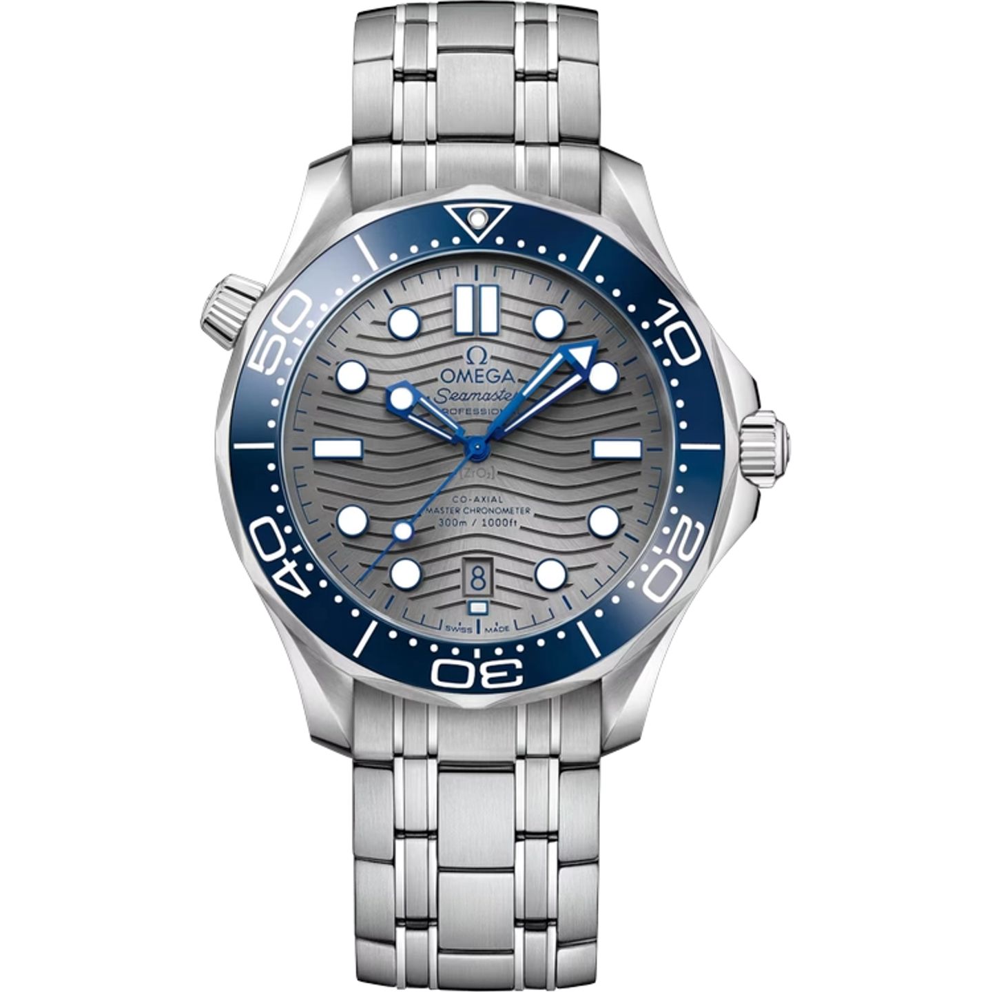 Omega Seamaster Diver 300 M 210.30.42.20.06.001 (2025) - Grijs wijzerplaat 42mm Staal (1/1)