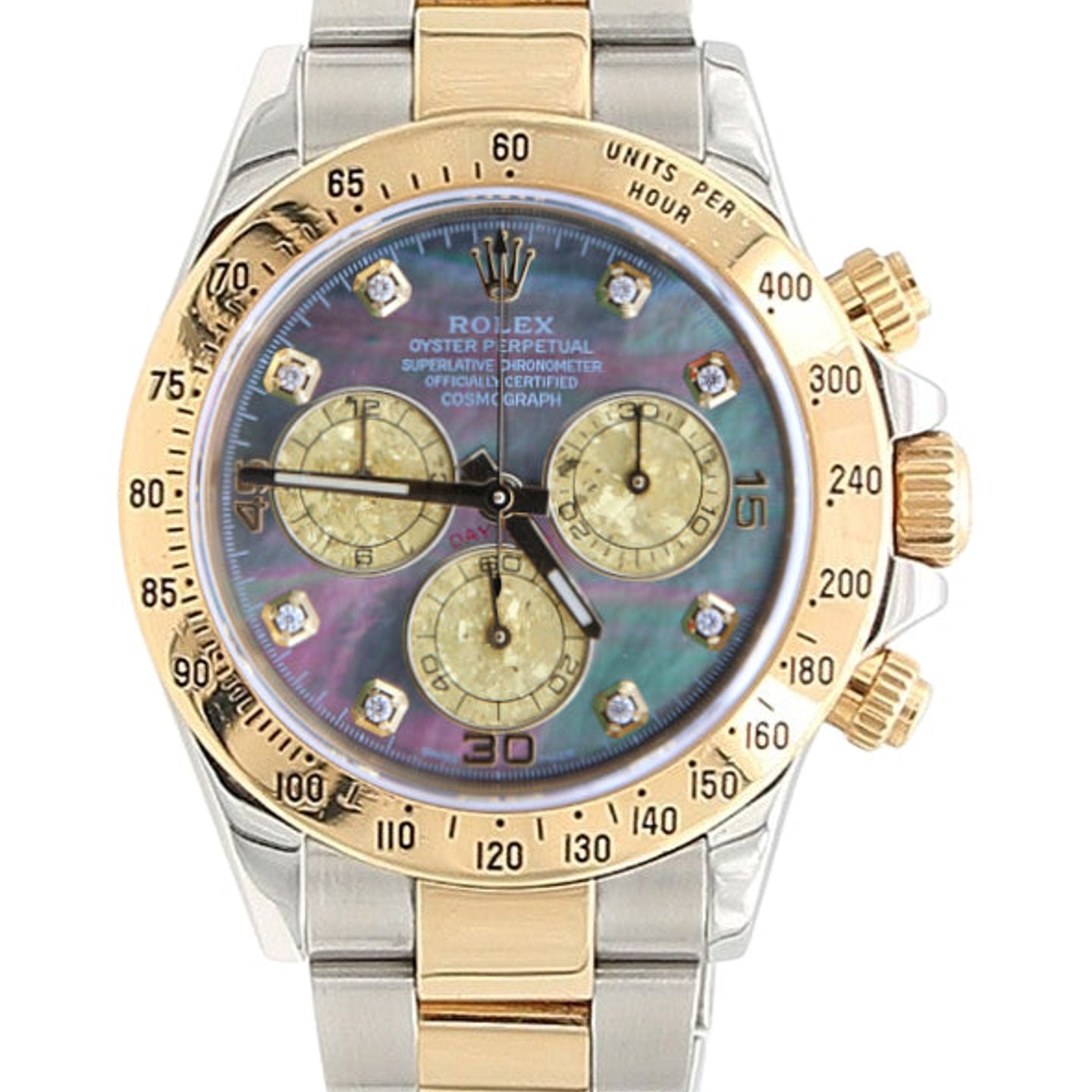 Rolex Daytona 116523 (Unknown (random serial)) - 40 mm Gold/Steel case (1/6)