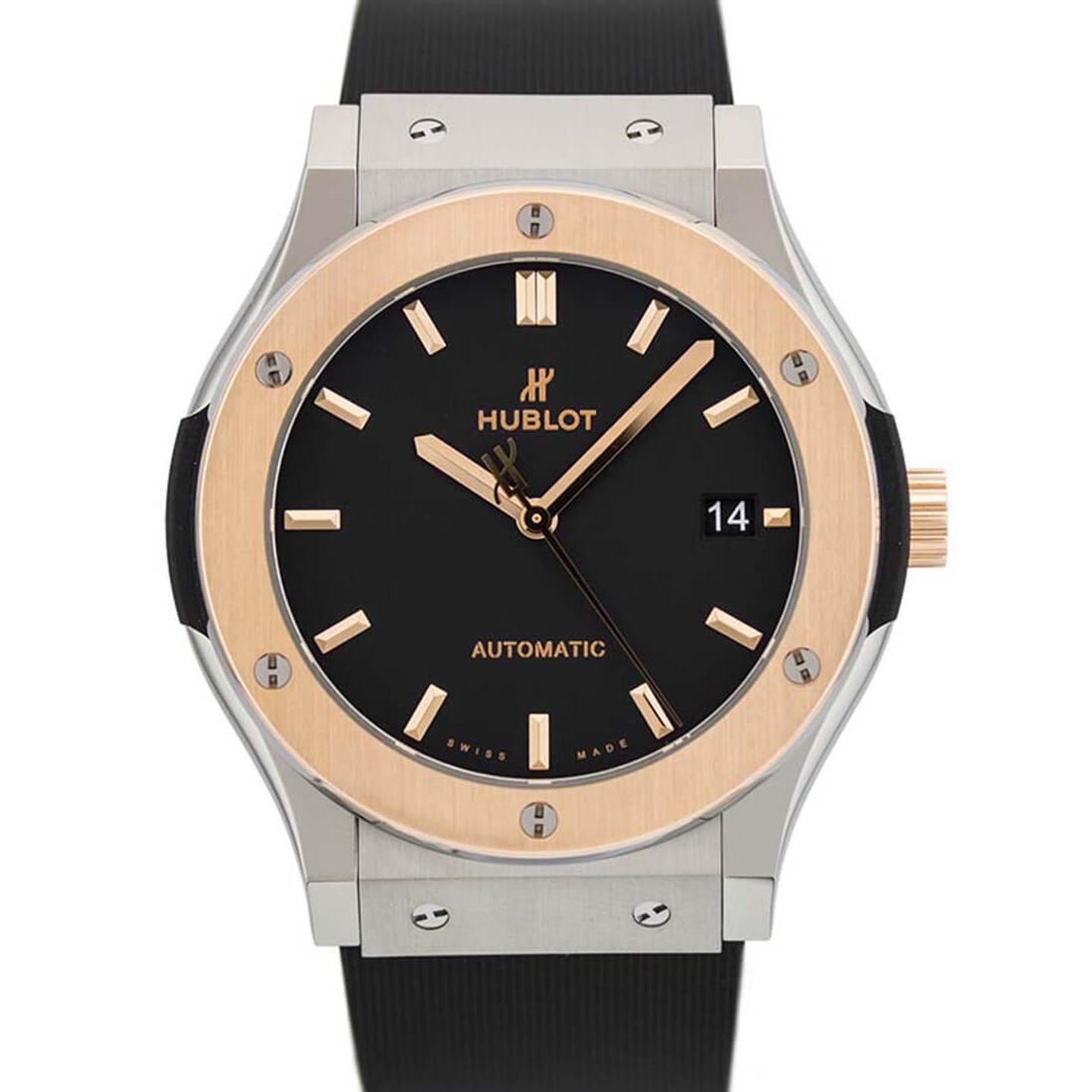 Hublot Classic Fusion 511.NO.1181.RX (2023) - Zwart wijzerplaat 45mm Titanium (1/3)