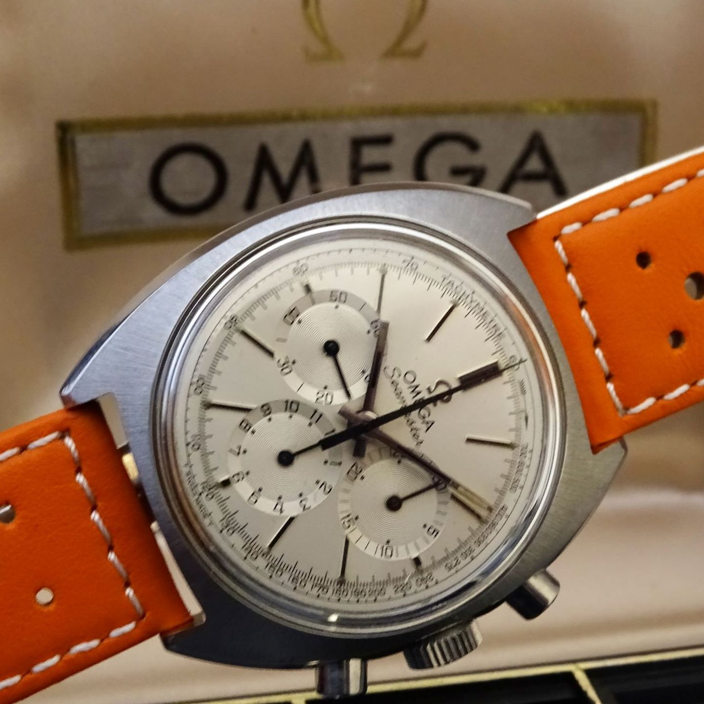 Omega Seamaster 145.006-66 (1968) - Silver dial 38 mm Steel case (6/8)