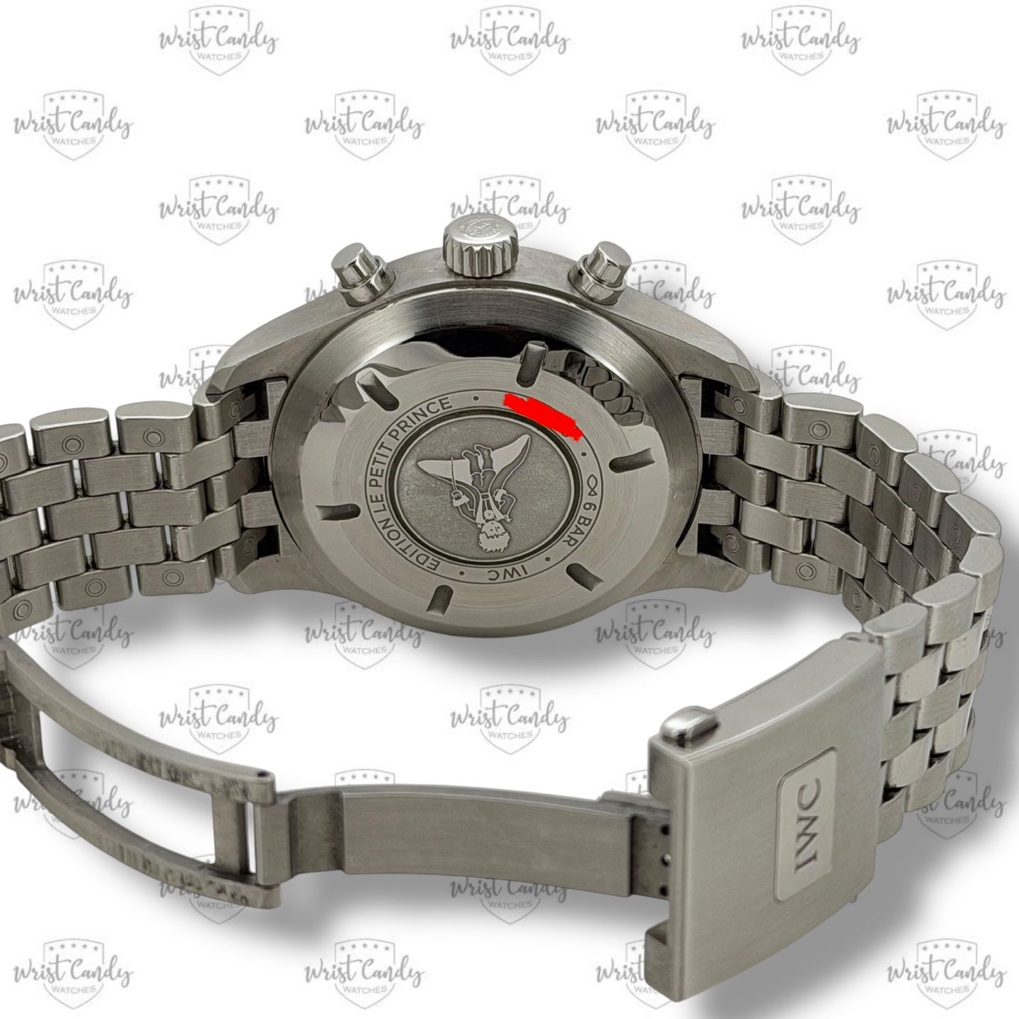 IWC Pilot Chronograph IW377717 (2021) - Blue dial 43 mm Steel case (6/8)