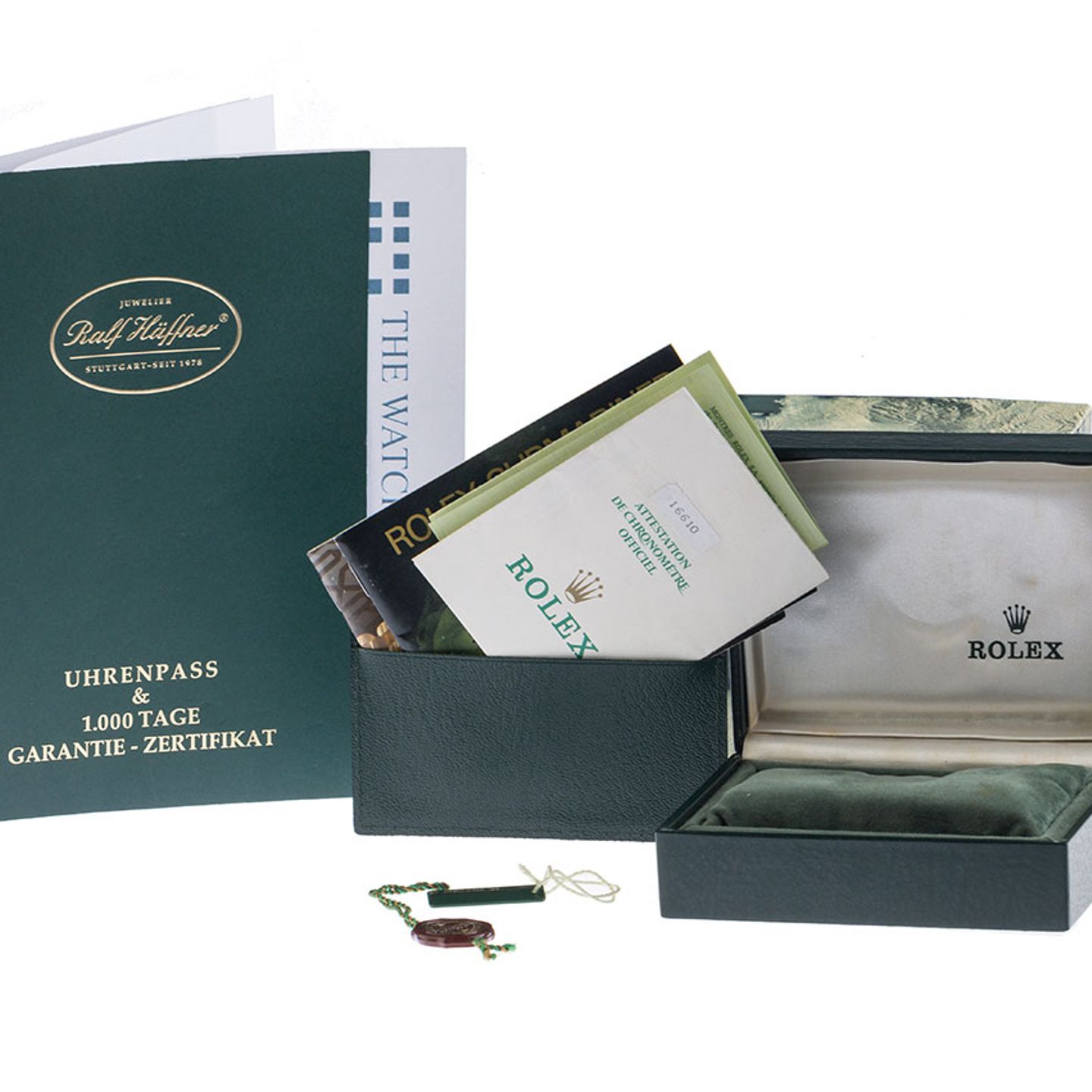 Rolex Submariner Date 16610 (1987) - Black dial 40 mm Steel case (2/8)