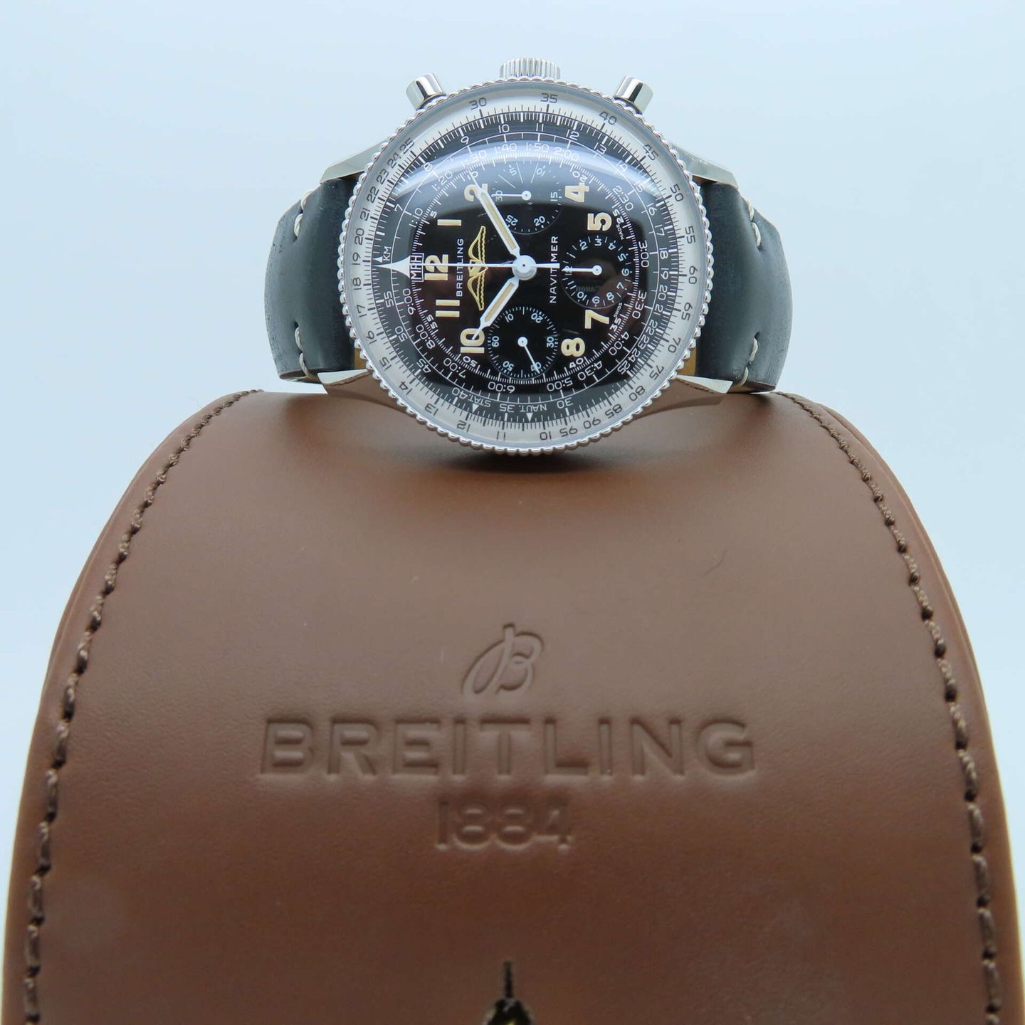 Breitling Navitimer AB0910371B1X1 (2019) - Zwart wijzerplaat 43mm Staal (8/8)