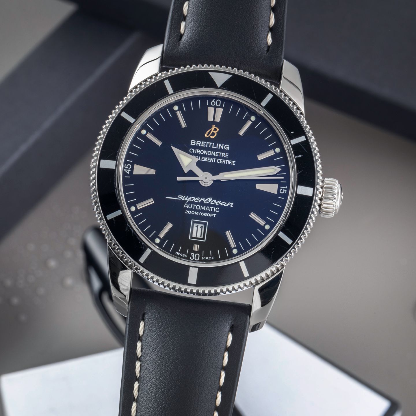 Breitling Superocean Heritage 46 A17320 (2015) - Black dial 46 mm Steel case (3/8)