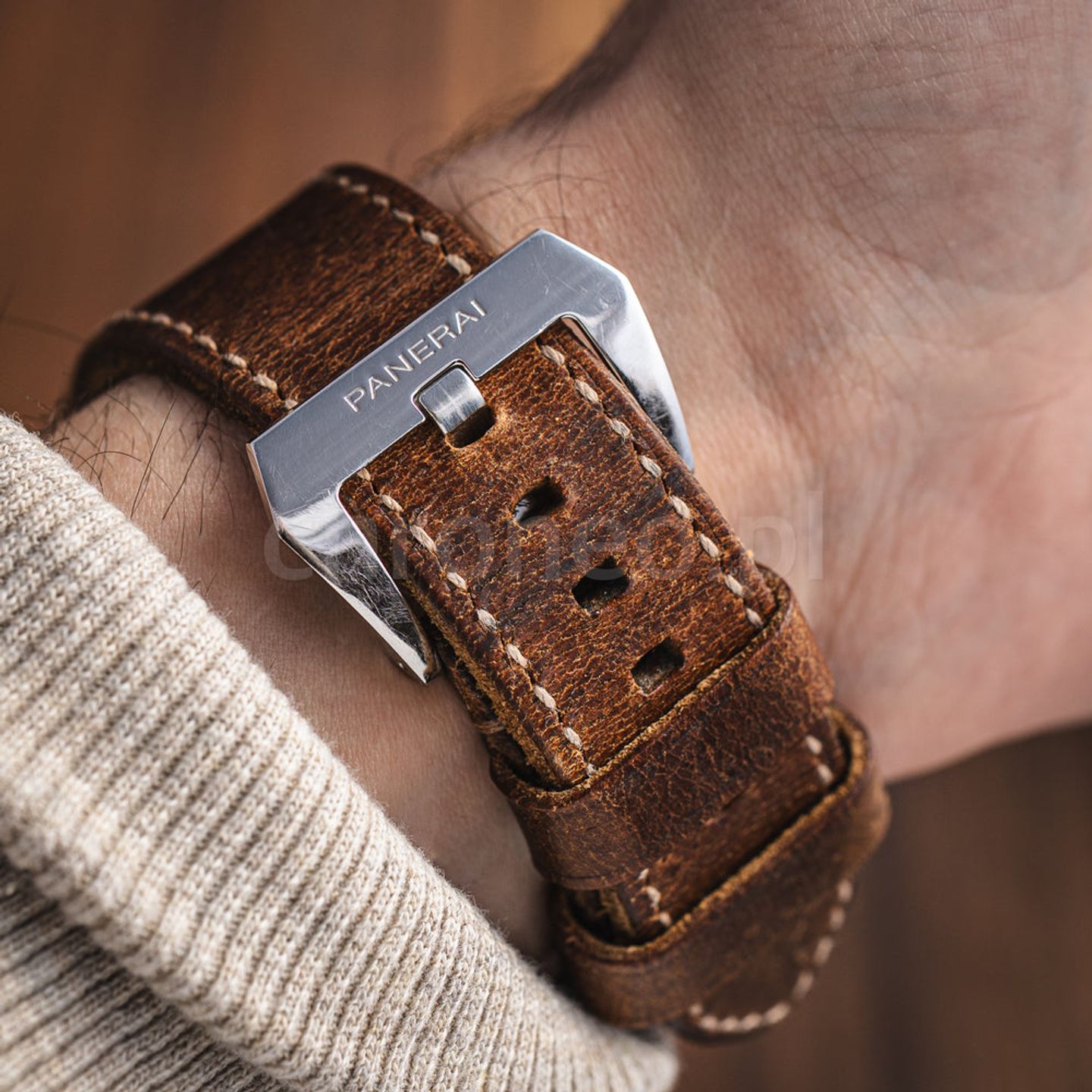 Panerai Radiomir PAM00210 (2011) - Black dial 45 mm Steel case (6/8)