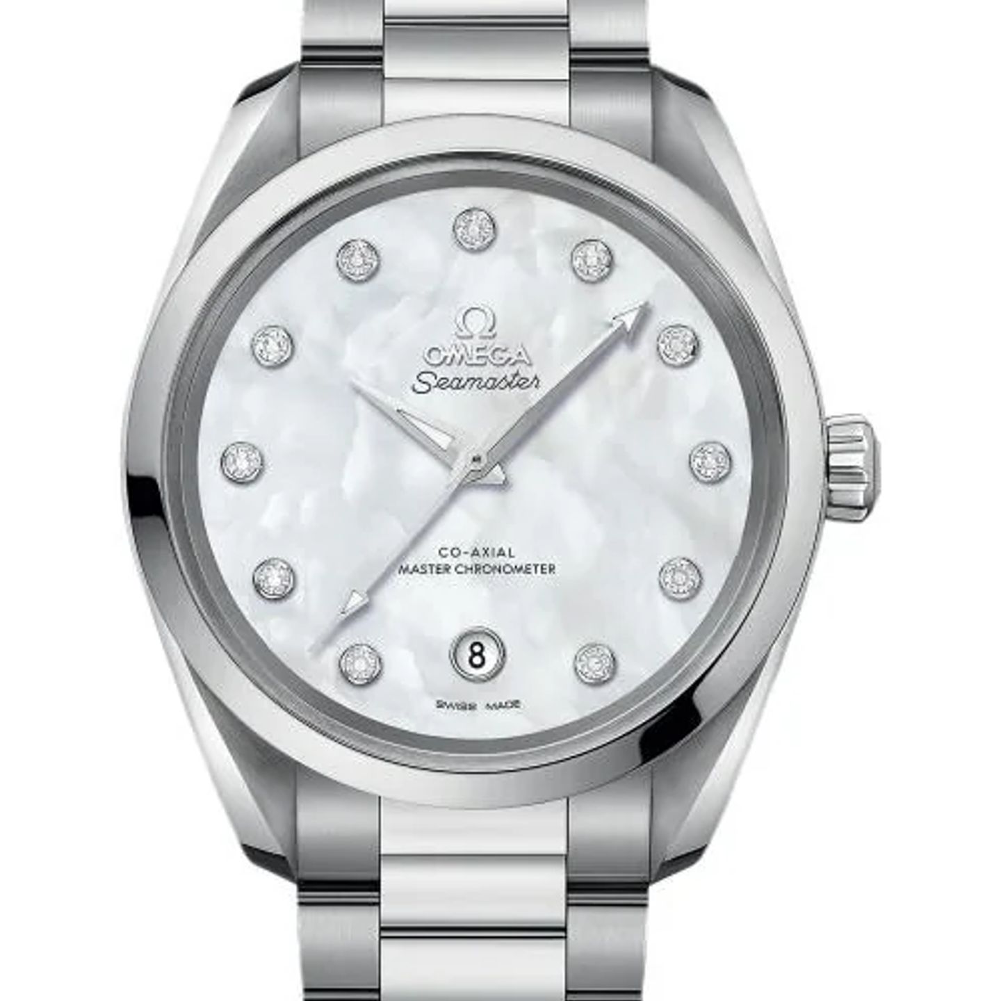 Omega Seamaster Aqua Terra 220.10.38.20.55.001 (2026) - Parelmoer wijzerplaat 38mm Staal (1/1)