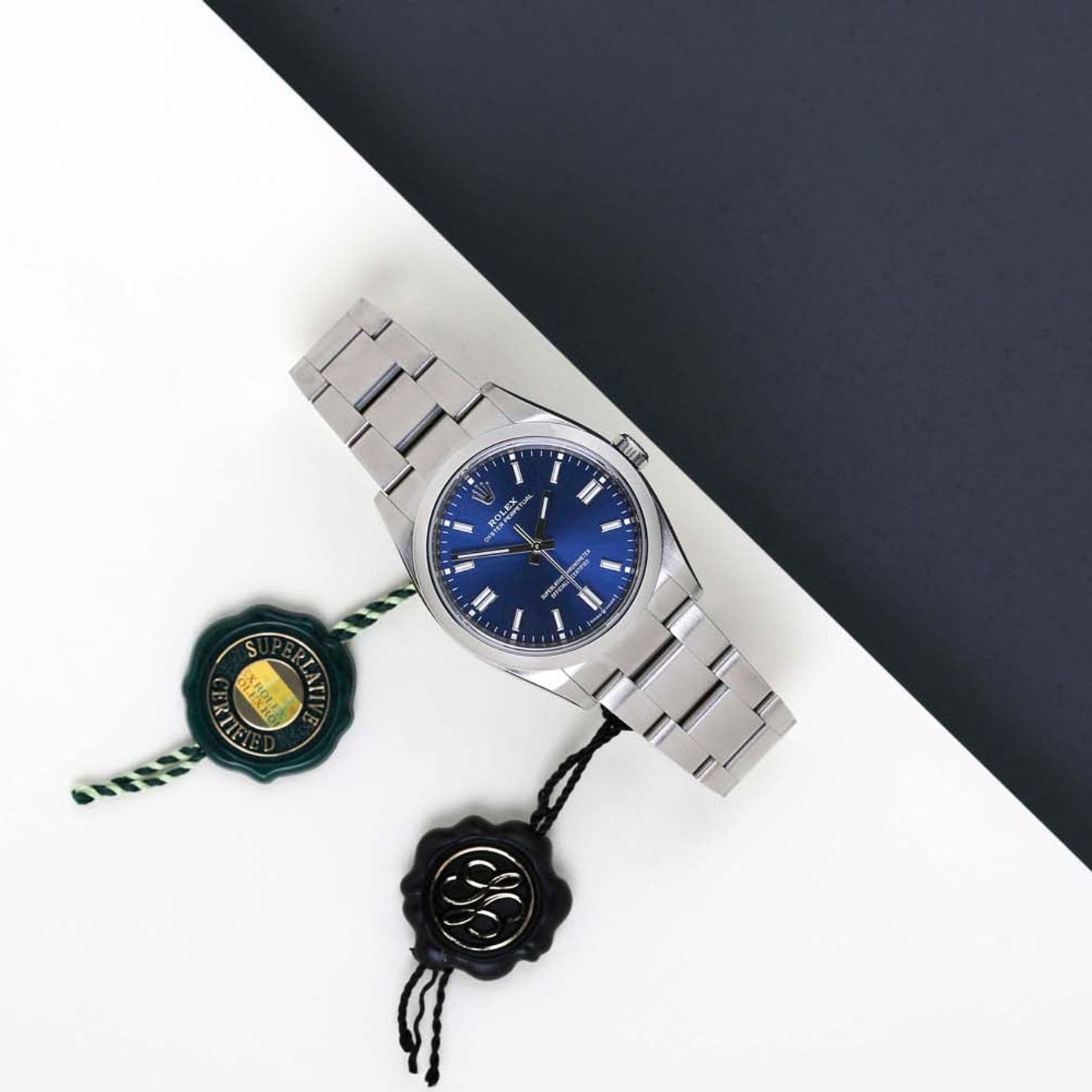 Rolex Oyster Perpetual 36 126000 (2020) - Blauw wijzerplaat 36mm Staal (2/8)