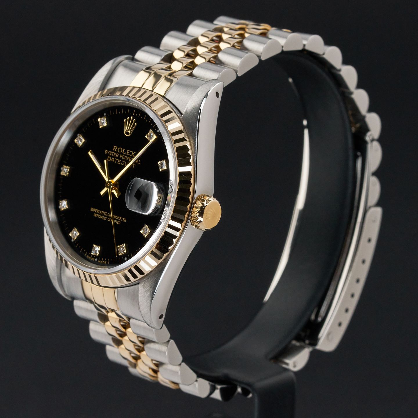 Rolex Datejust 36 16233 (1989) - 36mm Goud/Staal (4/8)
