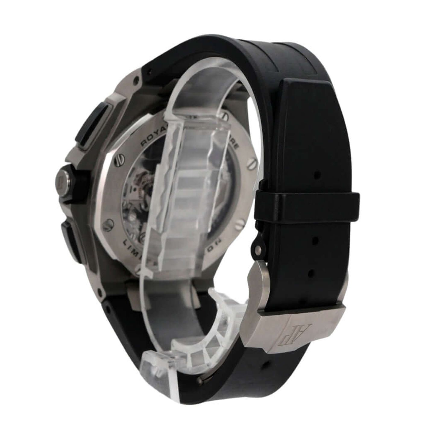 Audemars Piguet Royal Oak Offshore Tourbillon Chronograph 26387IO.OO.D002CA.01 (2014) - Silver dial 44 mm Titanium case (7/8)