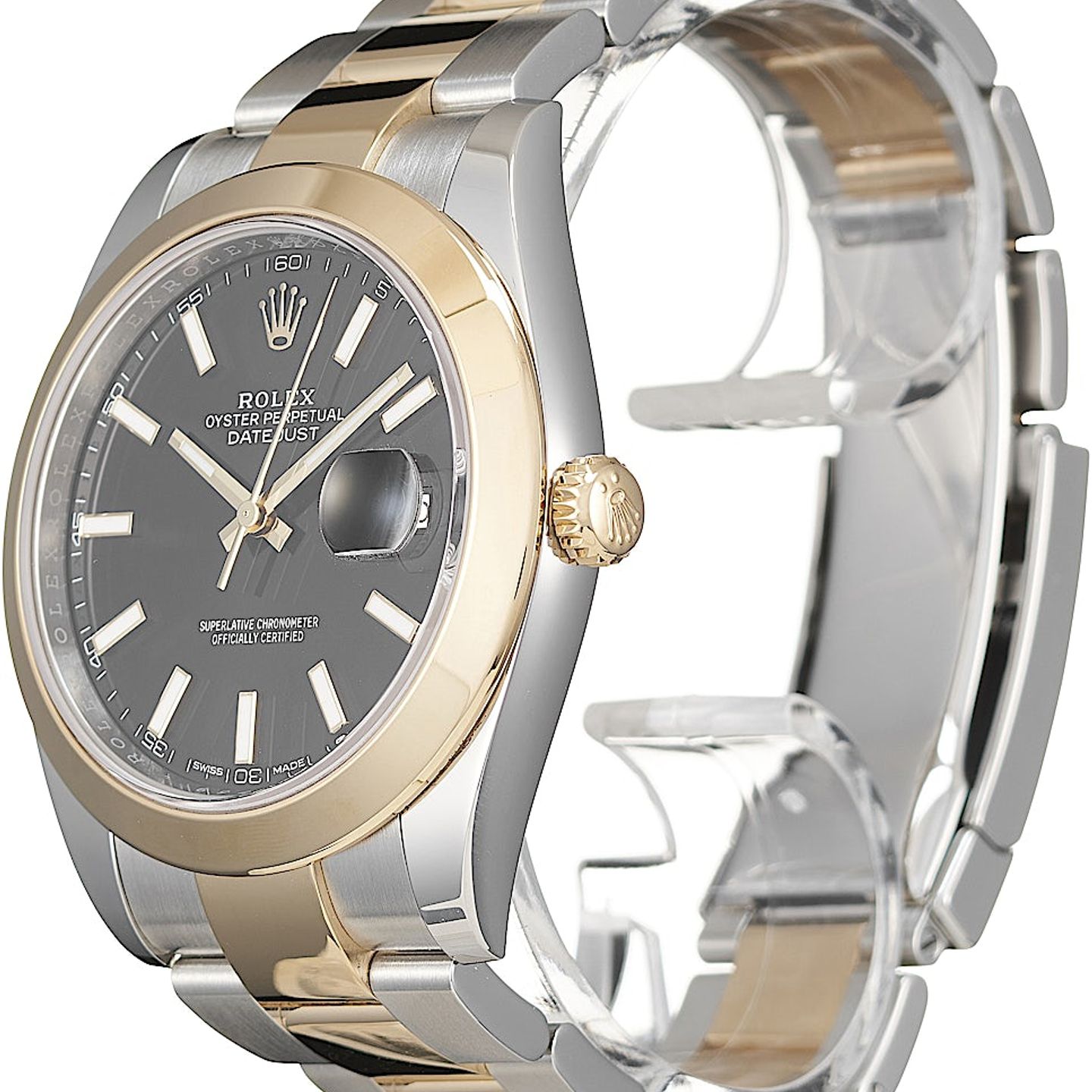 Rolex Datejust 41 126303 (2025) - 41 mm Gold/Steel case (4/5)