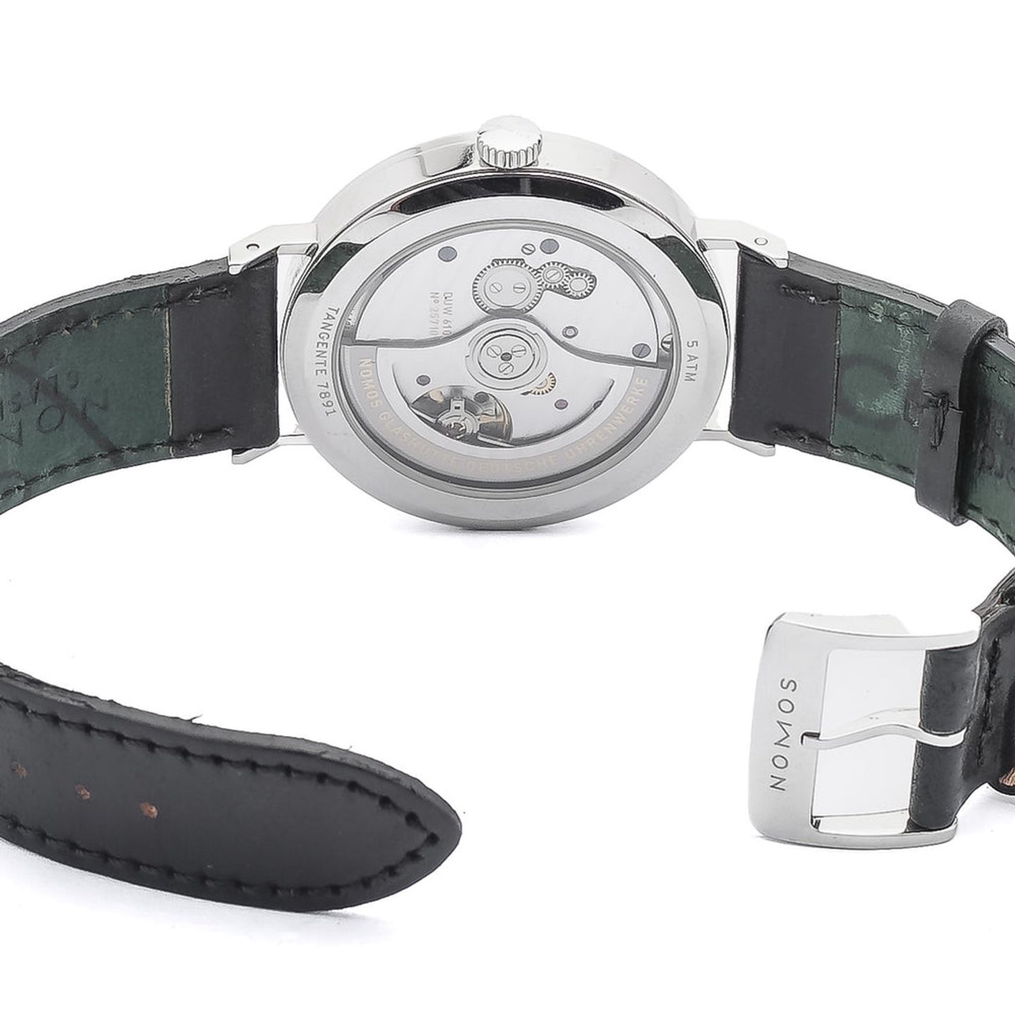 NOMOS Tangente Neomatik 182 (2024) - Blauw wijzerplaat 41mm Staal (8/10)