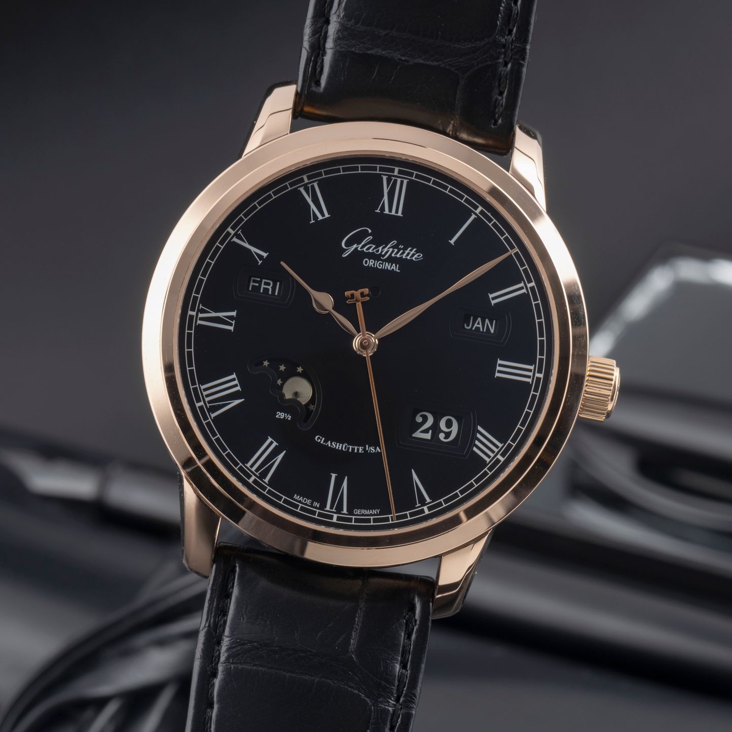 Glashütte Original Senator Perpetual Calendar 100-02-25-05-05 - (3/8)