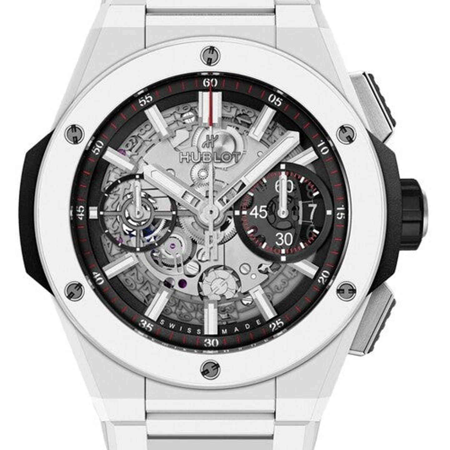 Hublot Big Bang 451.HX.1123.HX (2025) - Transparent dial 42 mm Ceramic case (1/1)