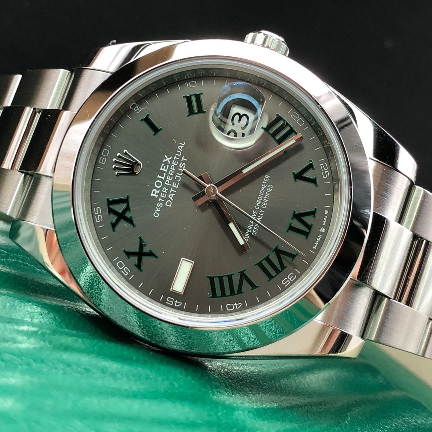 Rolex Datejust 41 126300 (2024) - Grijs wijzerplaat 41mm Staal (6/8)