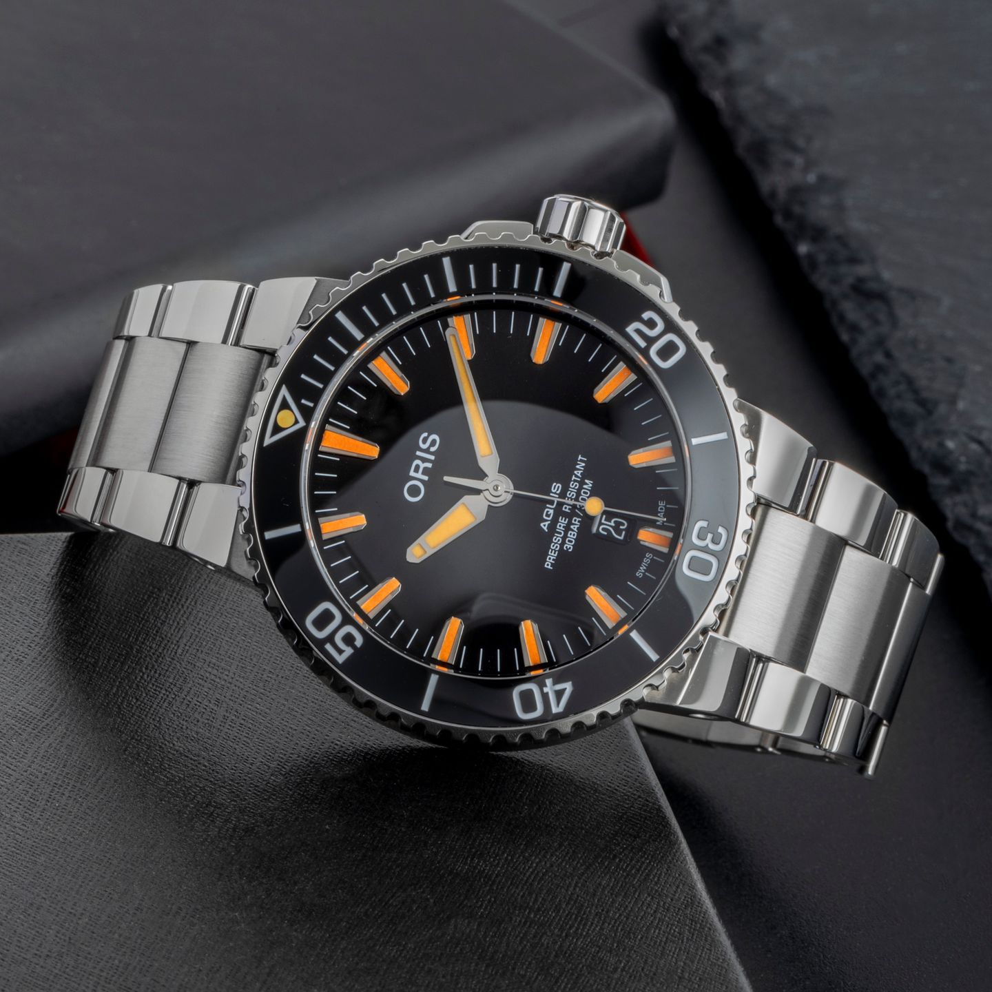 Oris Aquis Date 01 733 7730 4159-07 8 24 05PEB - (2/8)