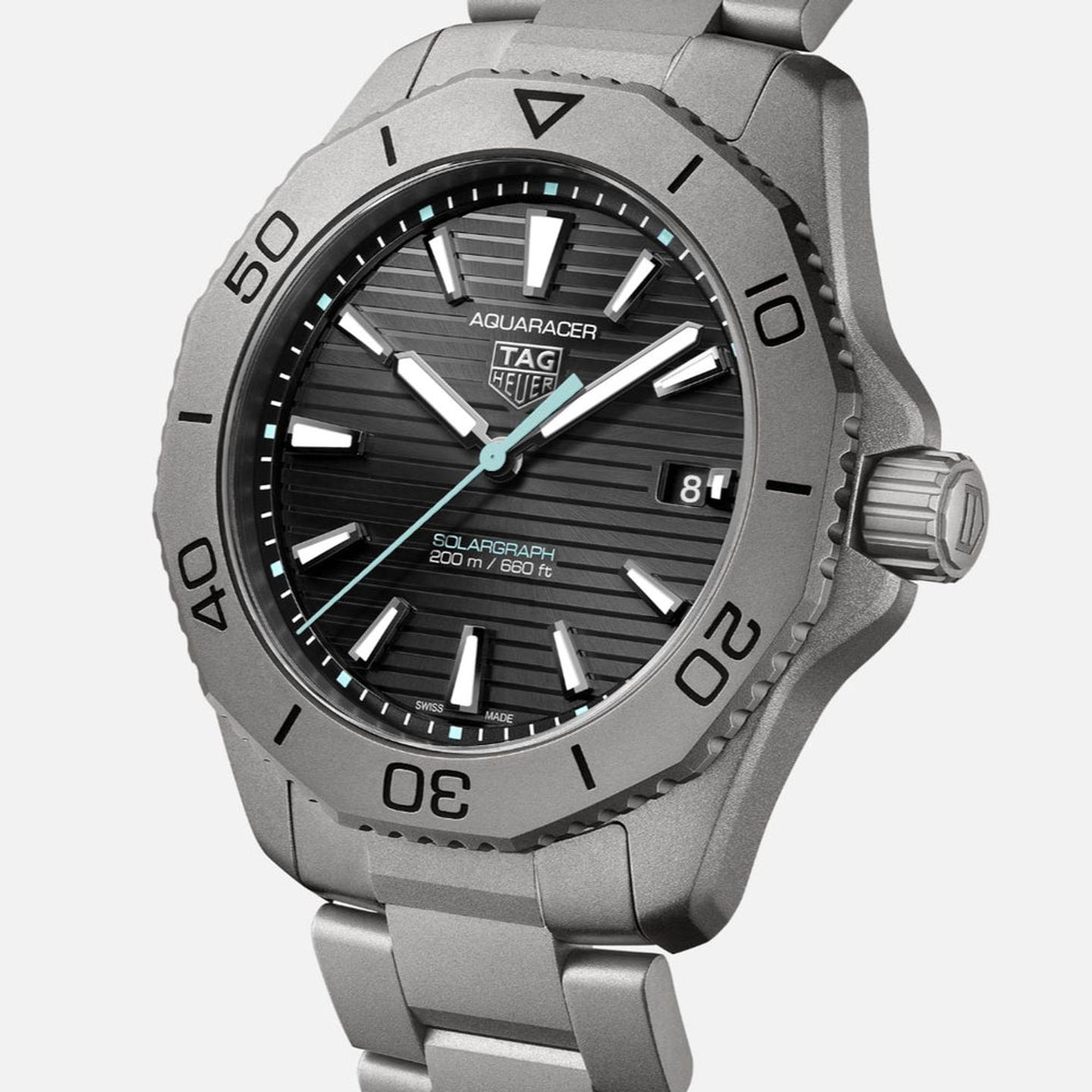 TAG Heuer Aquaracer WBP1180.BF0000 (2025) - Black dial 40 mm Titanium case (1/1)