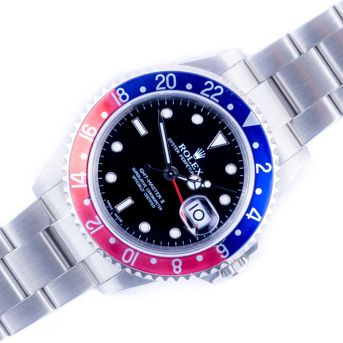 Rolex GMT-Master II 16710 (2000) - Black dial 40 mm Steel case (1/8)