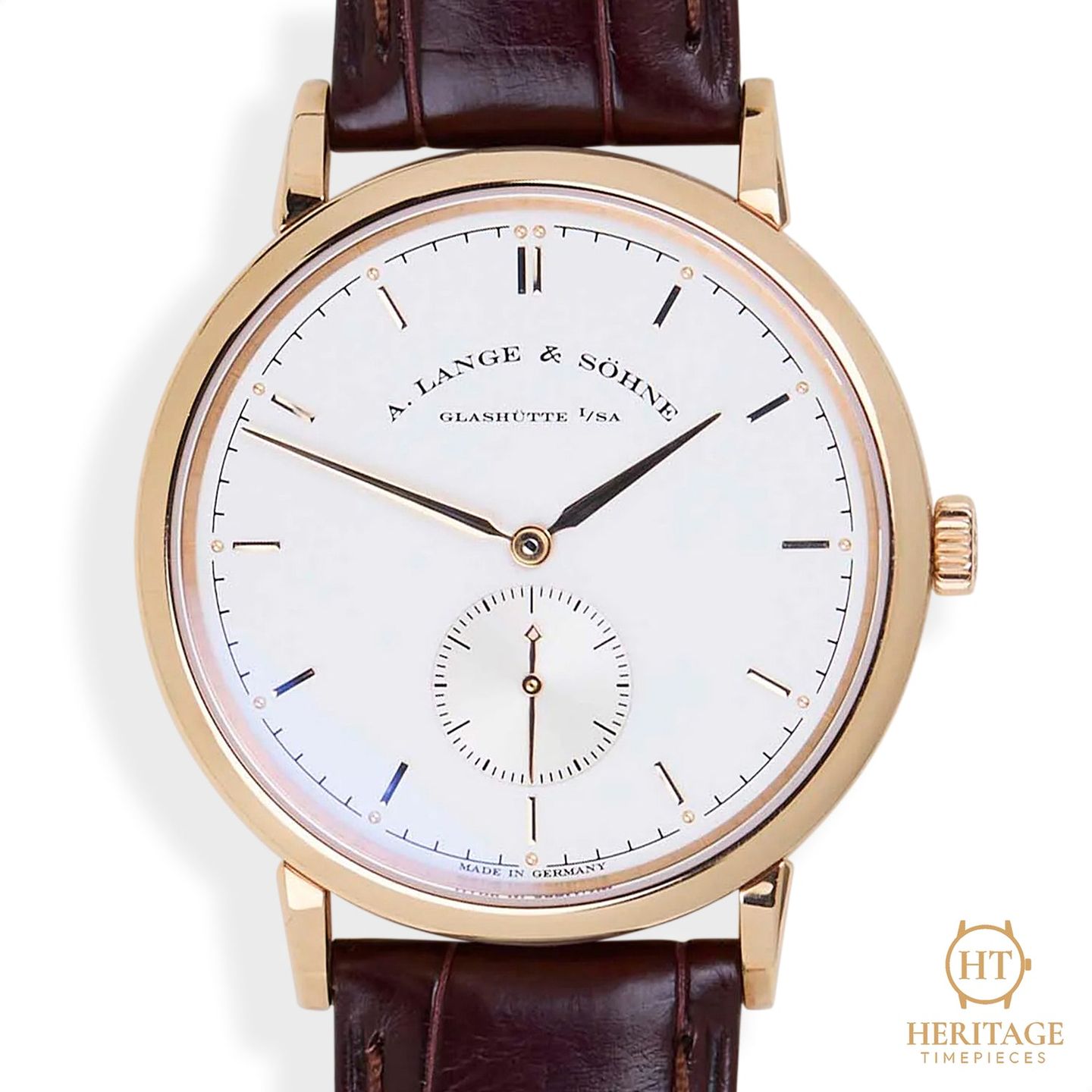 A. Lange & Söhne Saxonia 216.032 (Onbekend (willekeurig serienummer)) - 37mm Roségoud (2/8)
