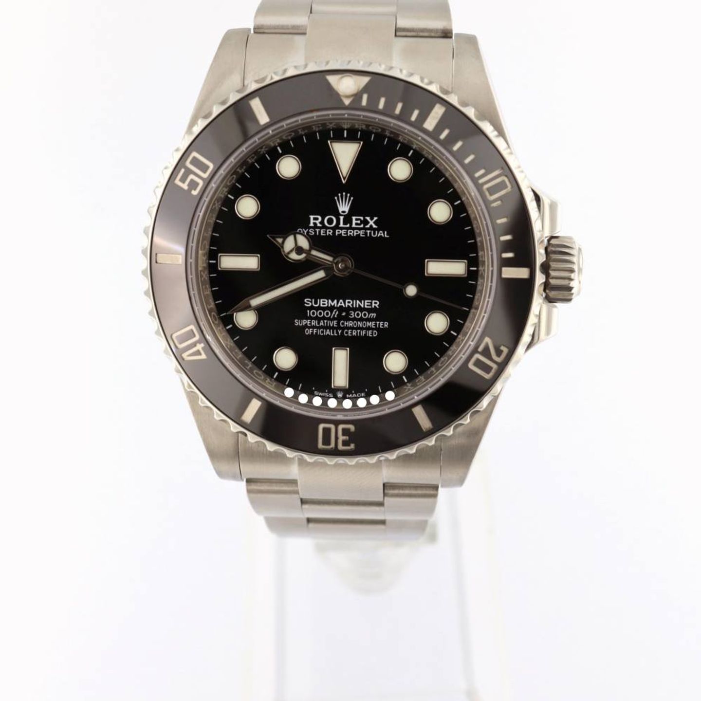 Rolex Submariner No Date 124060 (2022) - Black dial 41 mm Steel case (1/6)