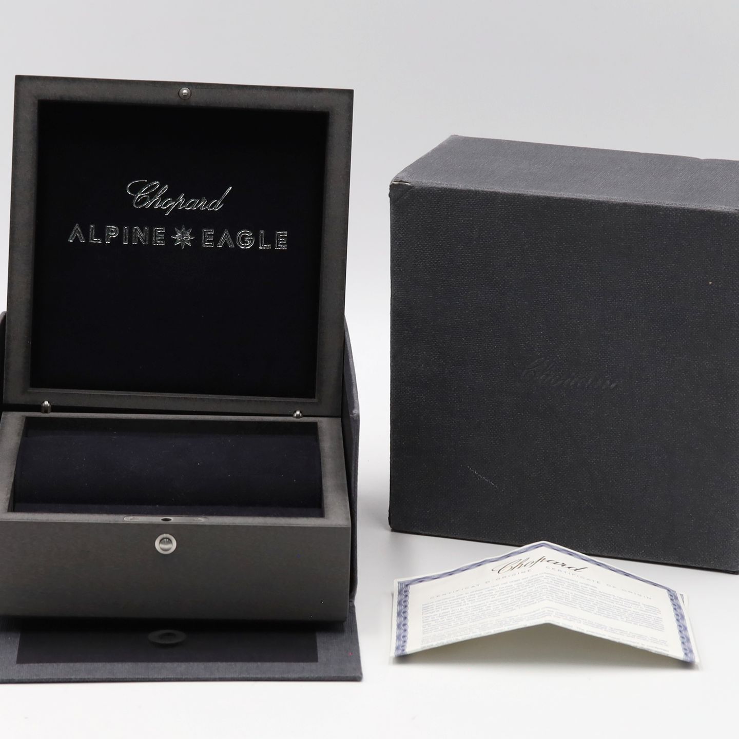 Chopard Alpine Eagle 298600-6001 (Unknown (random serial)) - Grey dial 41 mm Steel case (8/8)