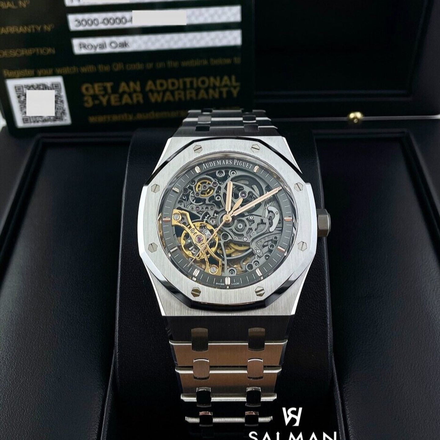 Audemars Piguet Royal Oak Double Balance Wheel Openworked 15407ST.OO.1220ST.01 - (4/4)