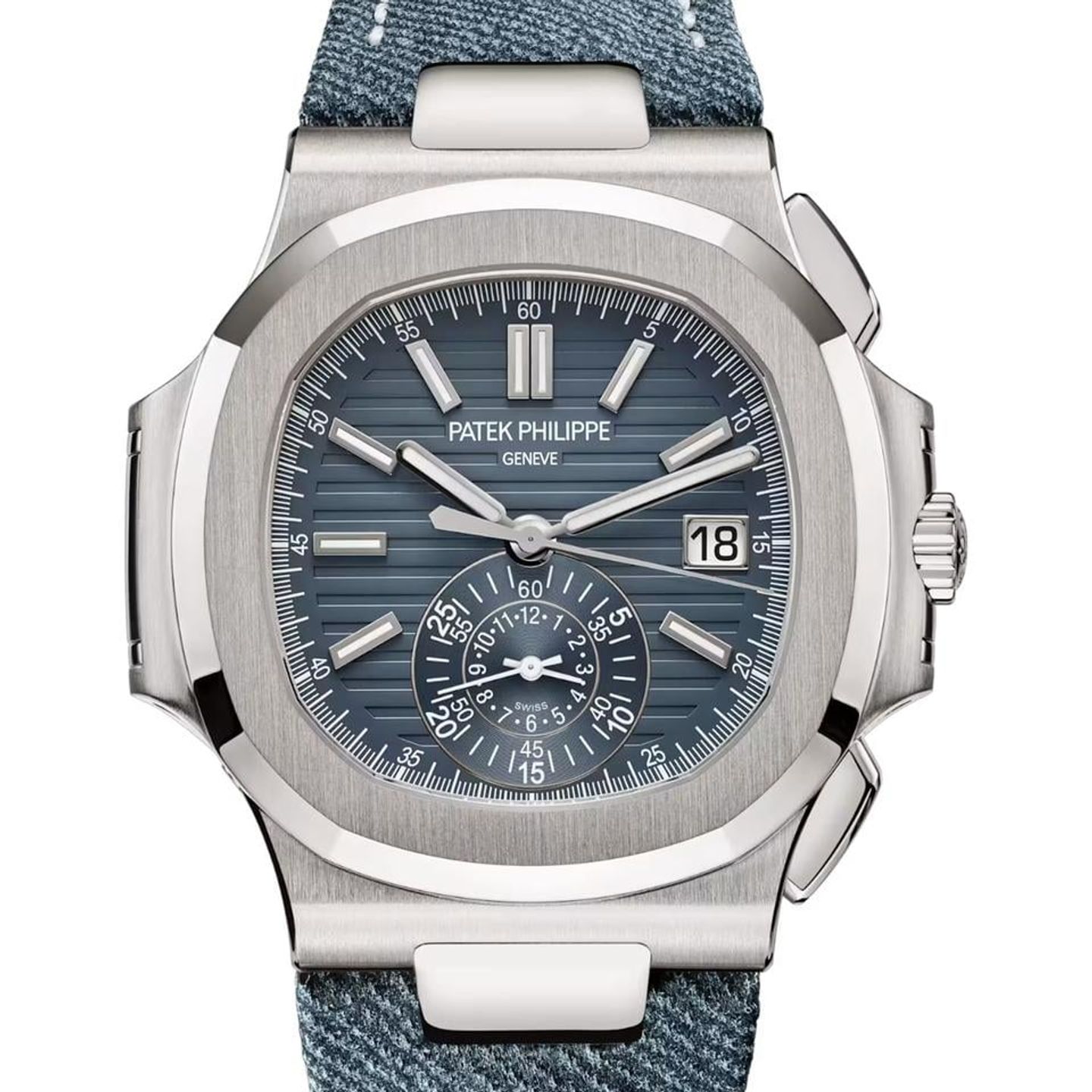 Patek Philippe Nautilus 5980/60G-001 (2026) - 41mm Witgoud (3/6)