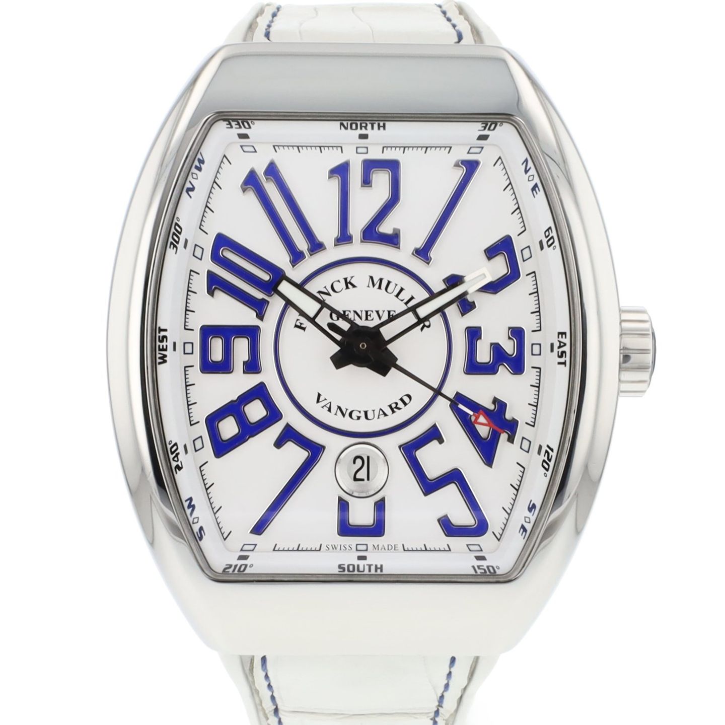 Franck Muller Vanguard V45SCDT (2021) - 45 mm Steel case (1/6)