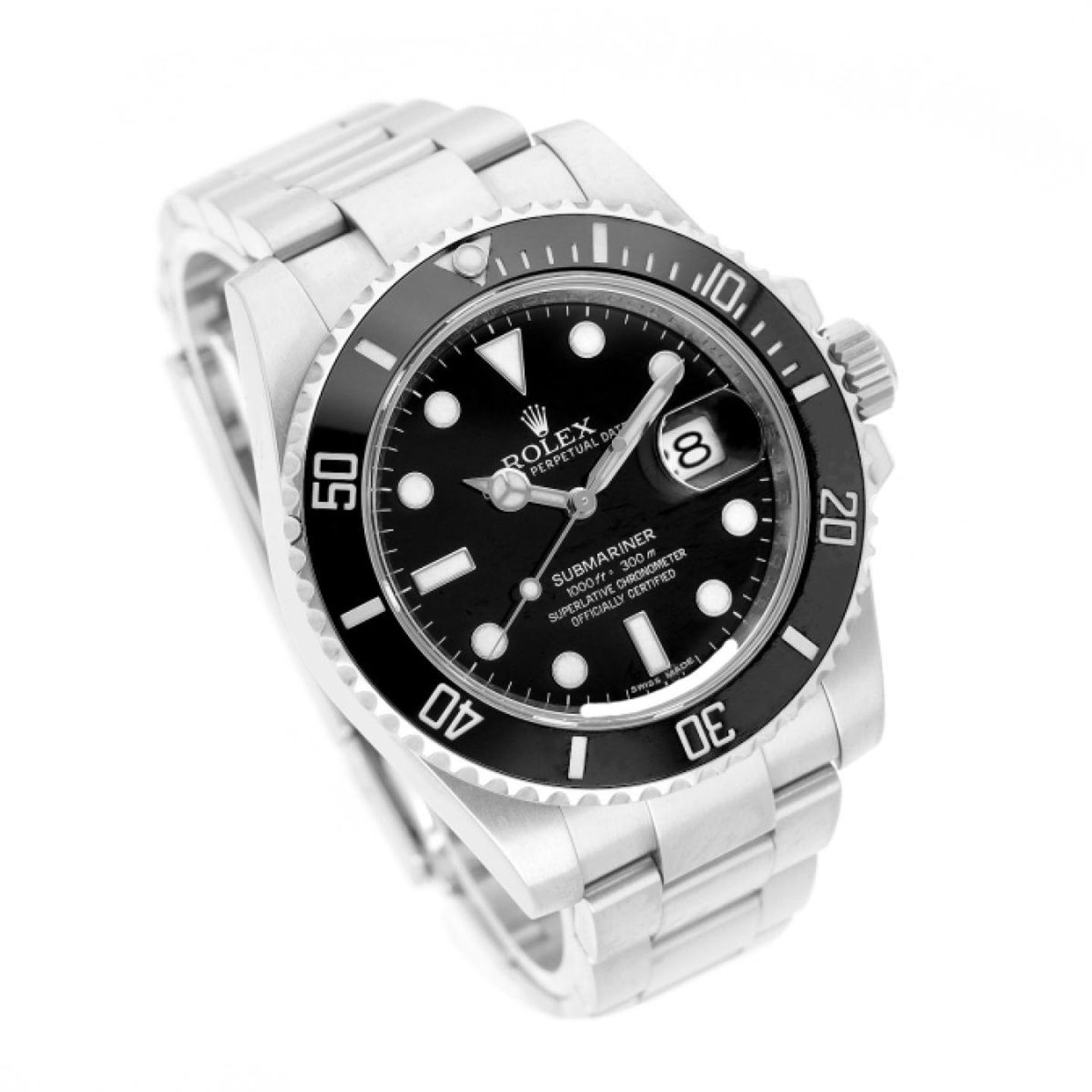 Rolex Submariner Date 116610LN (2015) - Black dial 40 mm Steel case (3/5)