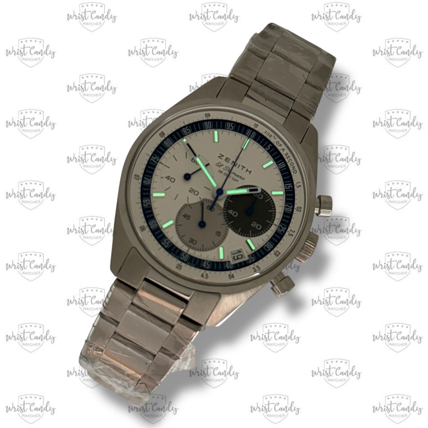 Zenith El Primero Chronomaster 03.3203.3600/10.M3200 (2022) - Silver dial Steel case (6/8)