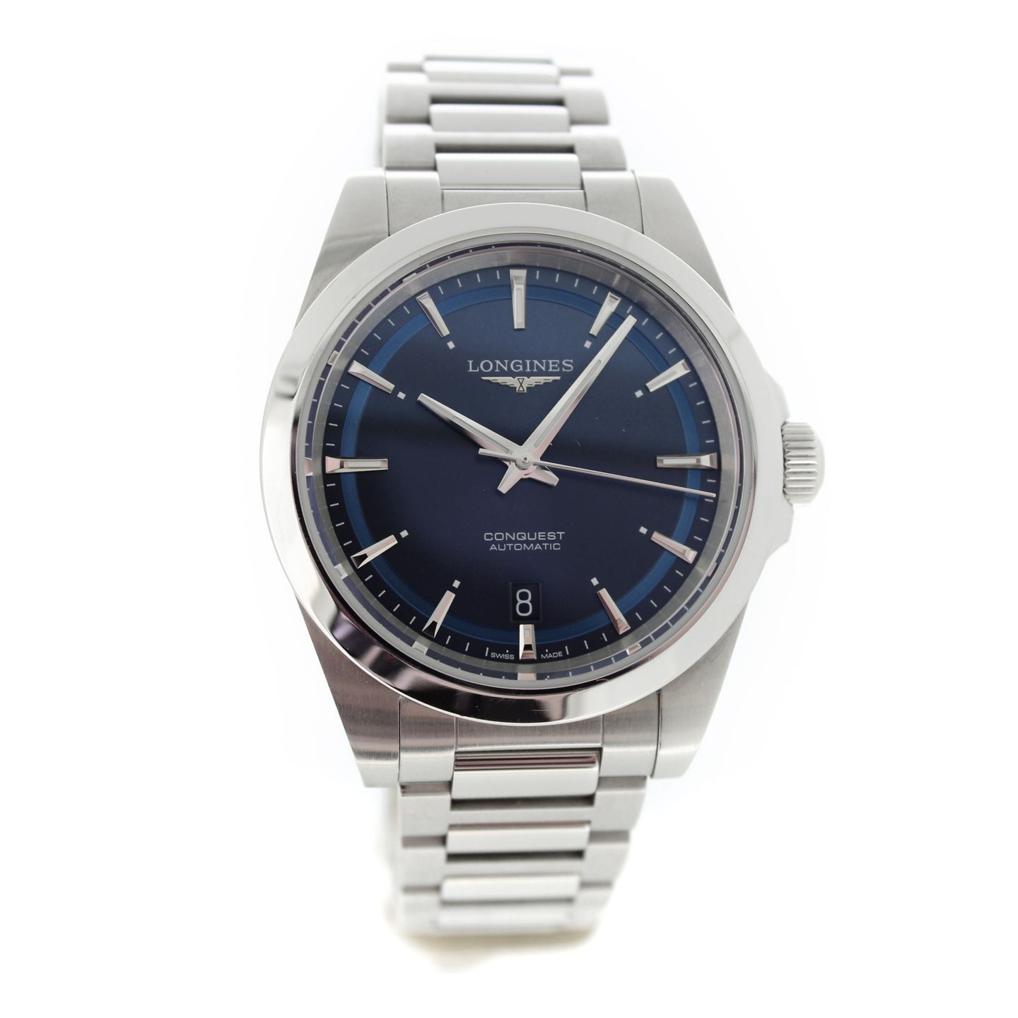 Longines Conquest L37204926 (2025) - Blue dial 38 mm Steel case (7/7)