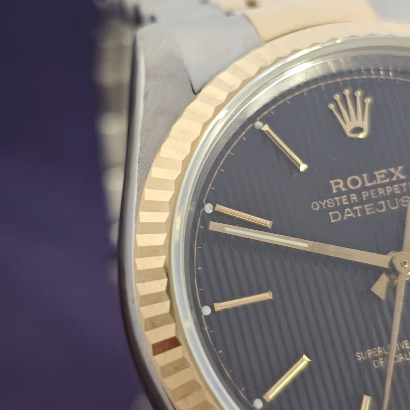 Rolex Datejust 36 16233 (1989) - Onbekend wijzerplaat 36mm Goud/Staal (3/4)