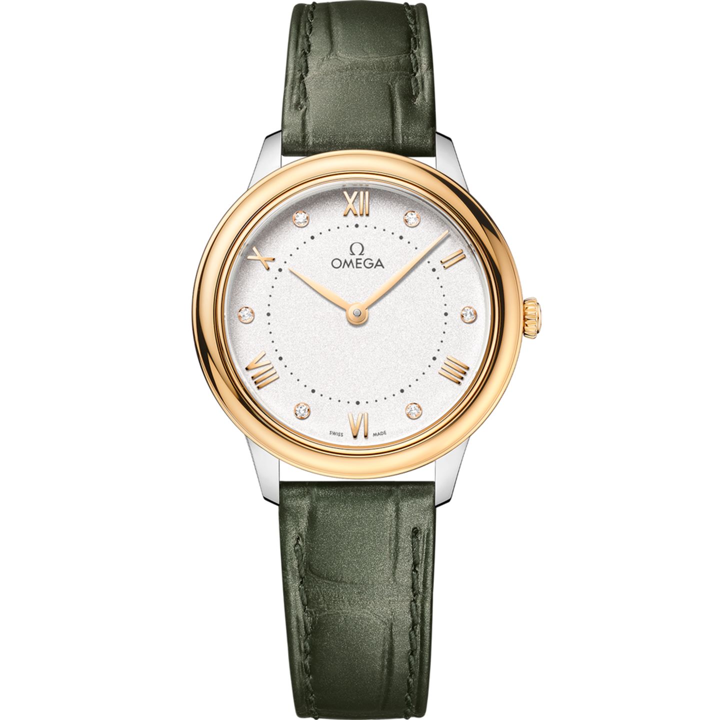 Omega De Ville 434.23.30.60.52.002 (2025) - Wit wijzerplaat 30mm Goud/Staal (1/1)