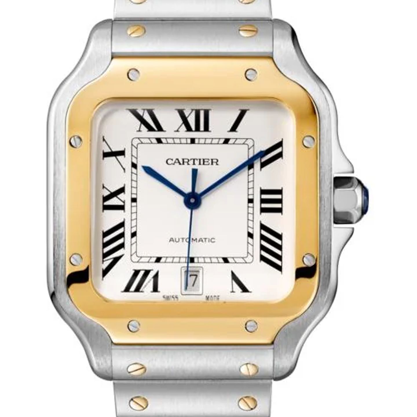 Cartier Santos W2SA0009 (2026) - Silver dial 40 mm Steel case (1/1)