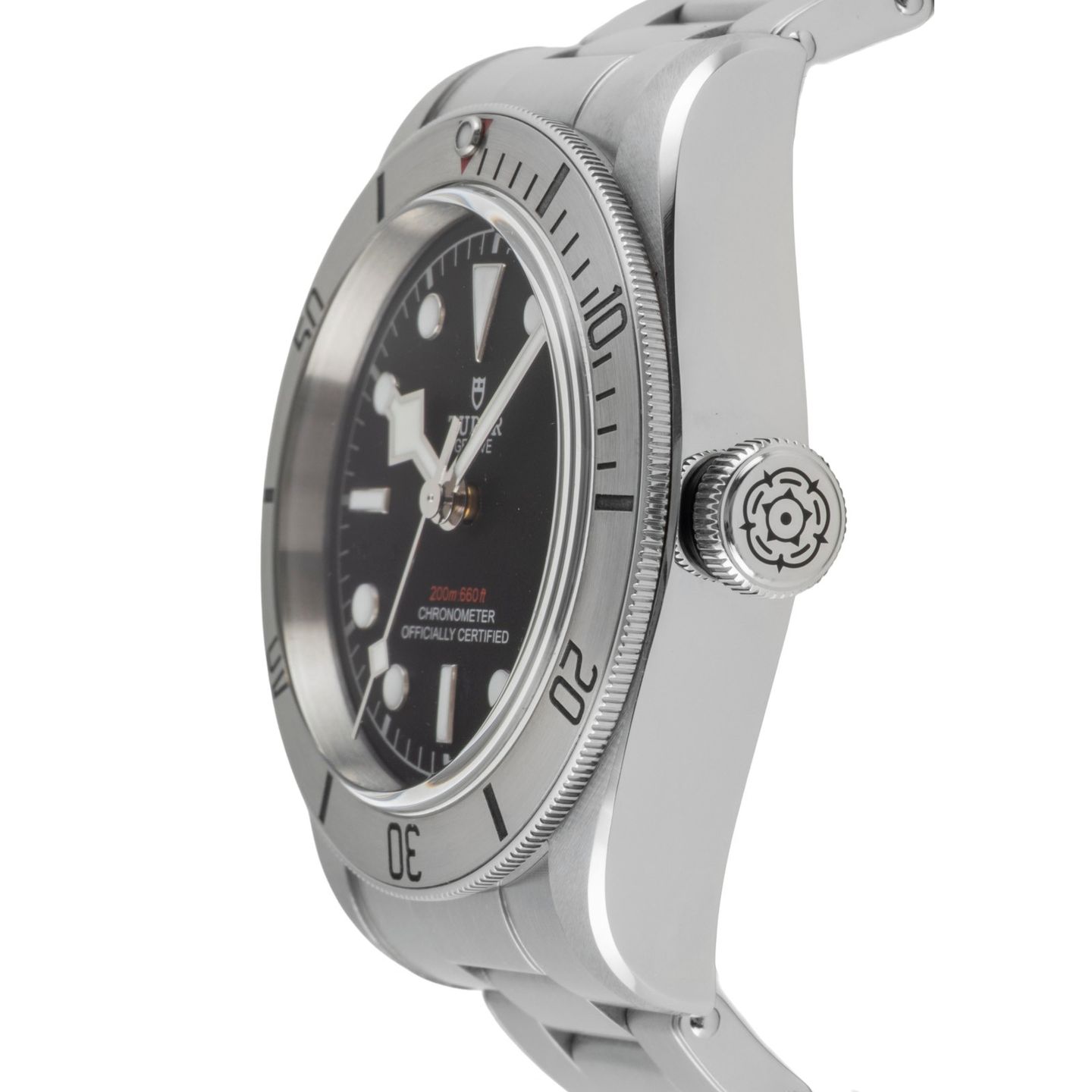 Tudor Black Bay Steel 79730 (2018) - Zwart wijzerplaat 41mm Staal (6/8)