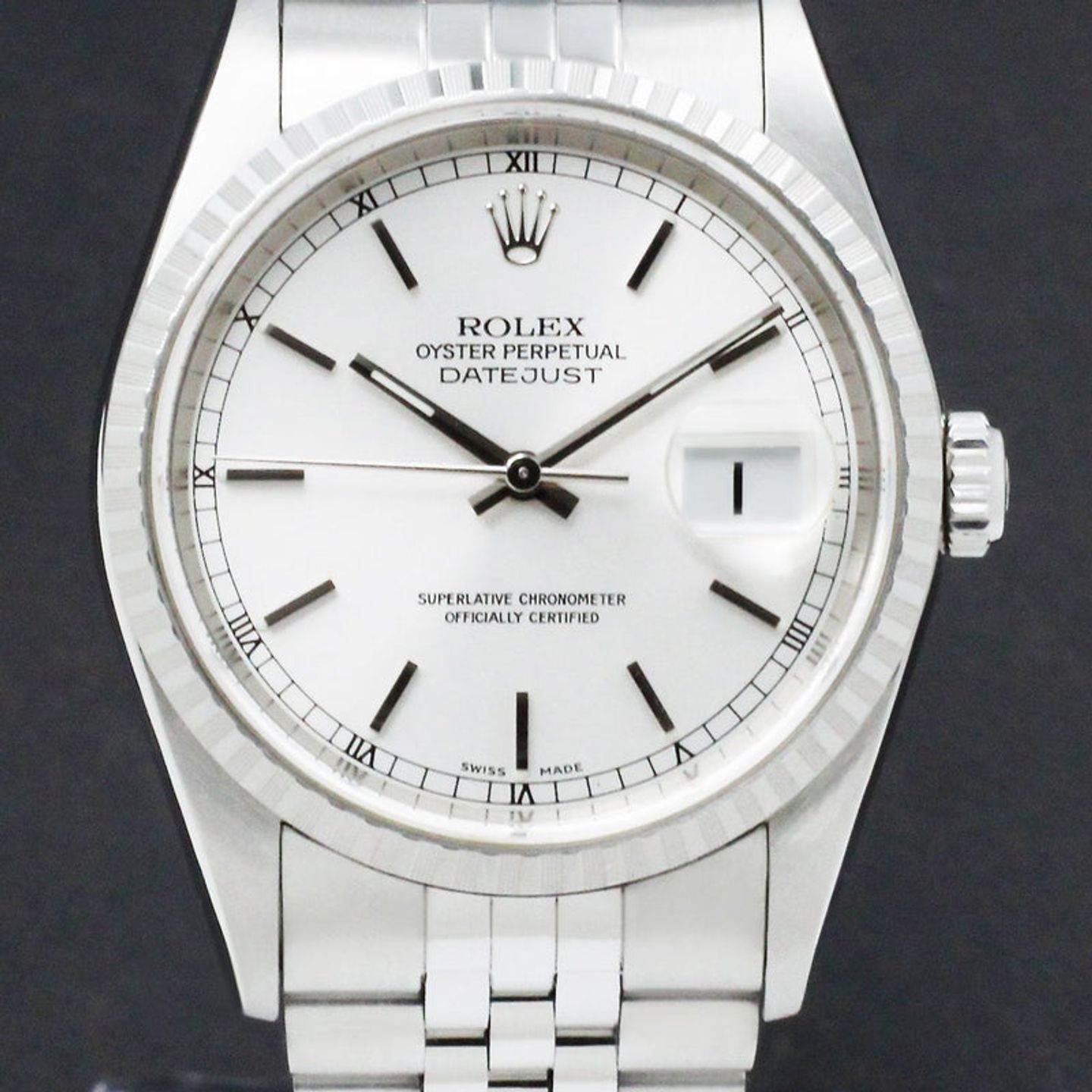 Rolex Datejust 36 16220 (1999) - Silver dial 36 mm Steel case (1/7)