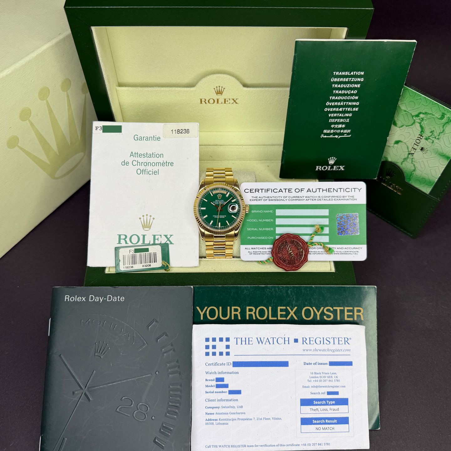 Rolex Day-Date 36 118238 - (3/8)