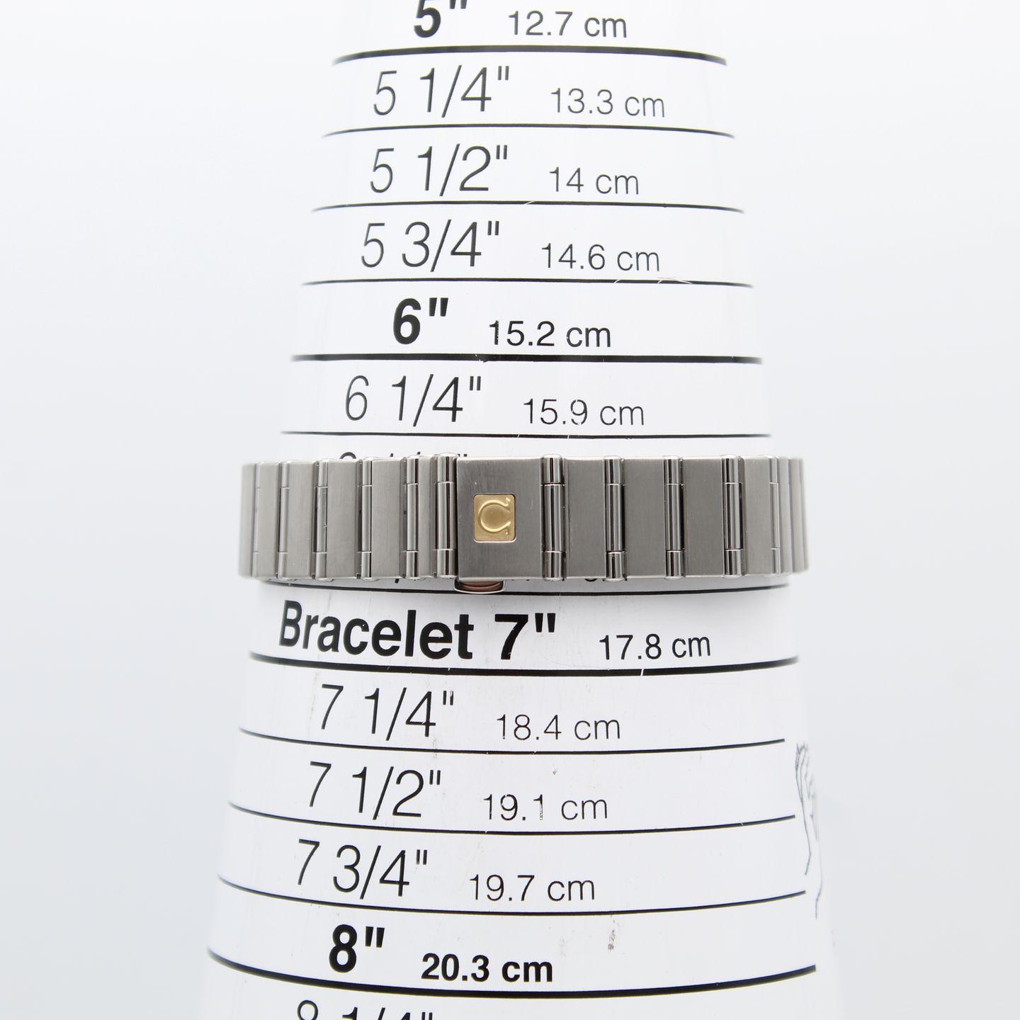 Omega Constellation 1562.3 (2010) - Silver dial 22 mm Steel case (7/8)