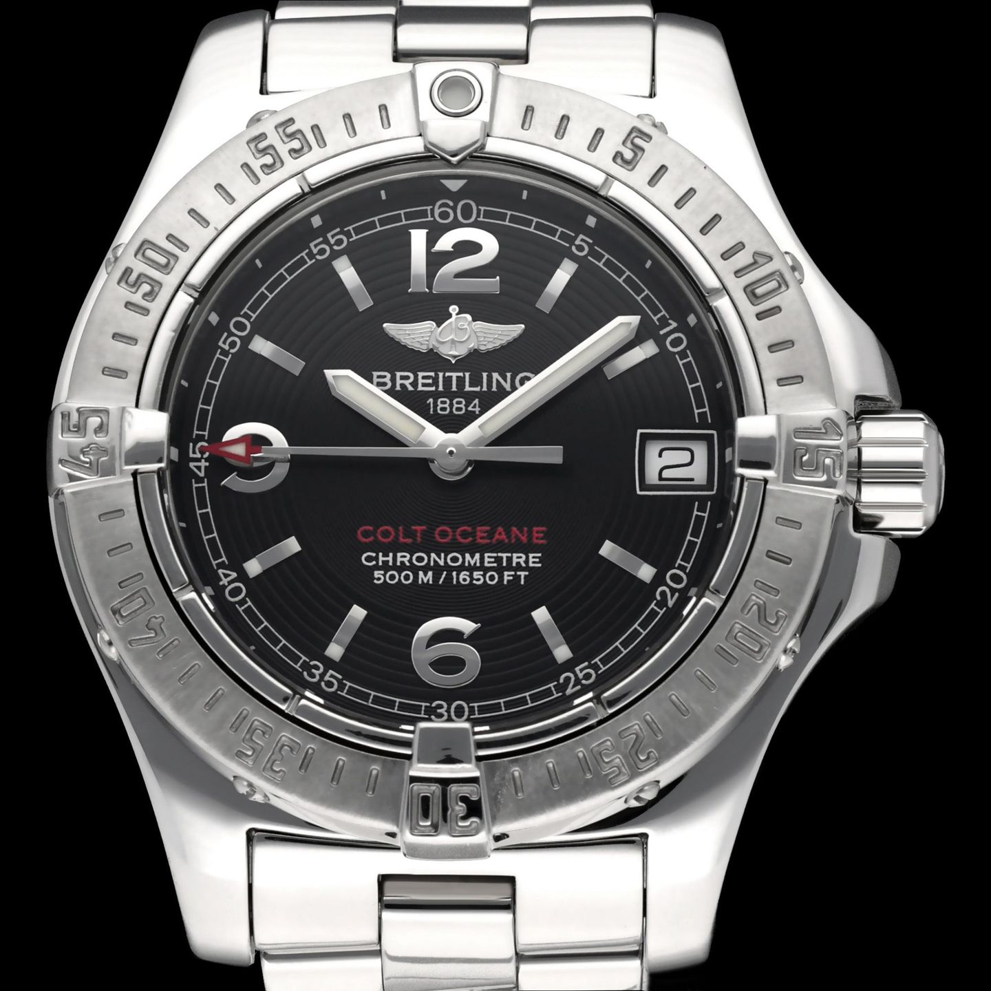 Breitling Colt Oceane A77380 (2008) - 33mm Staal (1/8)