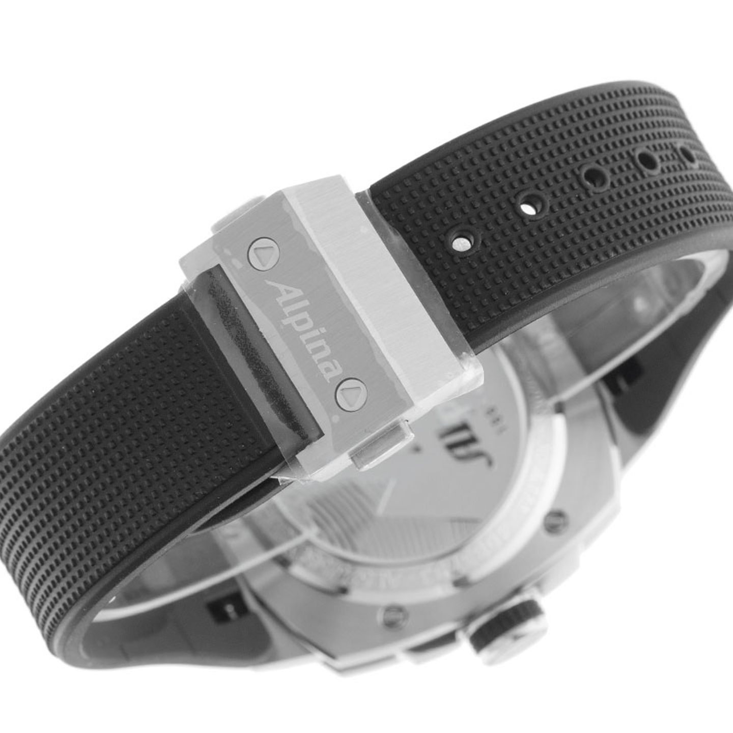 Alpina Seastrong AL-560B3VE6 (Unknown (random serial)) - Black dial Unknown Steel case (7/7)