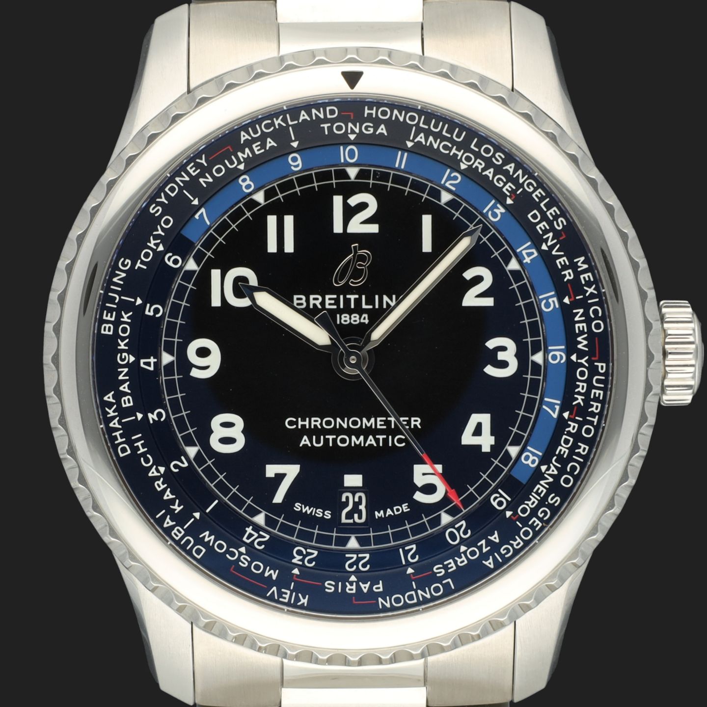 Breitling Navitimer 8 AB3521U41B1A1 (2020) - Black dial 43 mm Steel case (2/8)