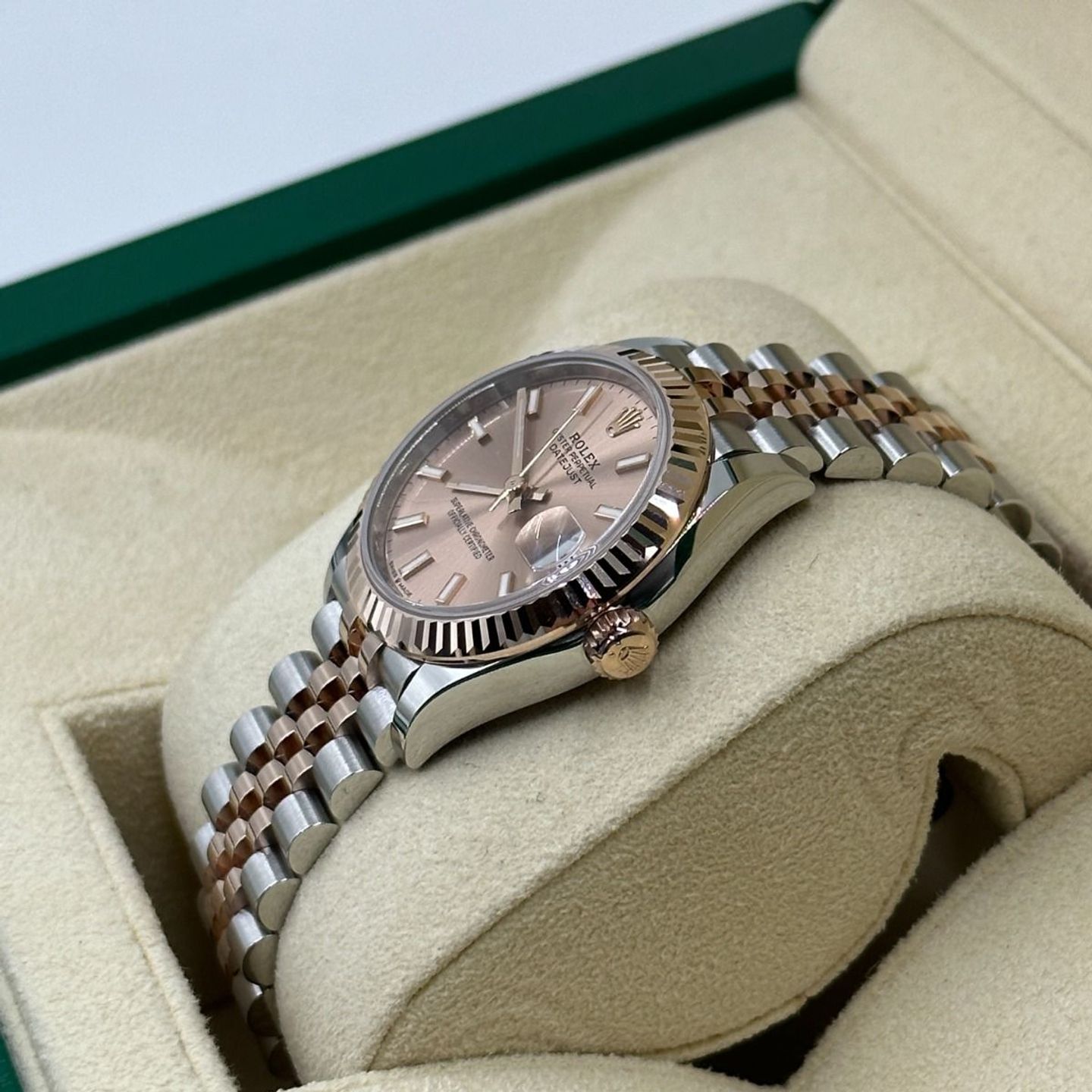 Rolex Datejust 31 278271 (2024) - Goud wijzerplaat 31mm Staal (5/8)