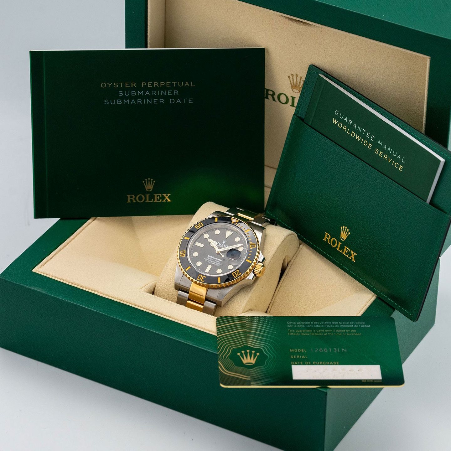Rolex Submariner Date 126613LN (2020) - 41mm Goud/Staal (5/5)