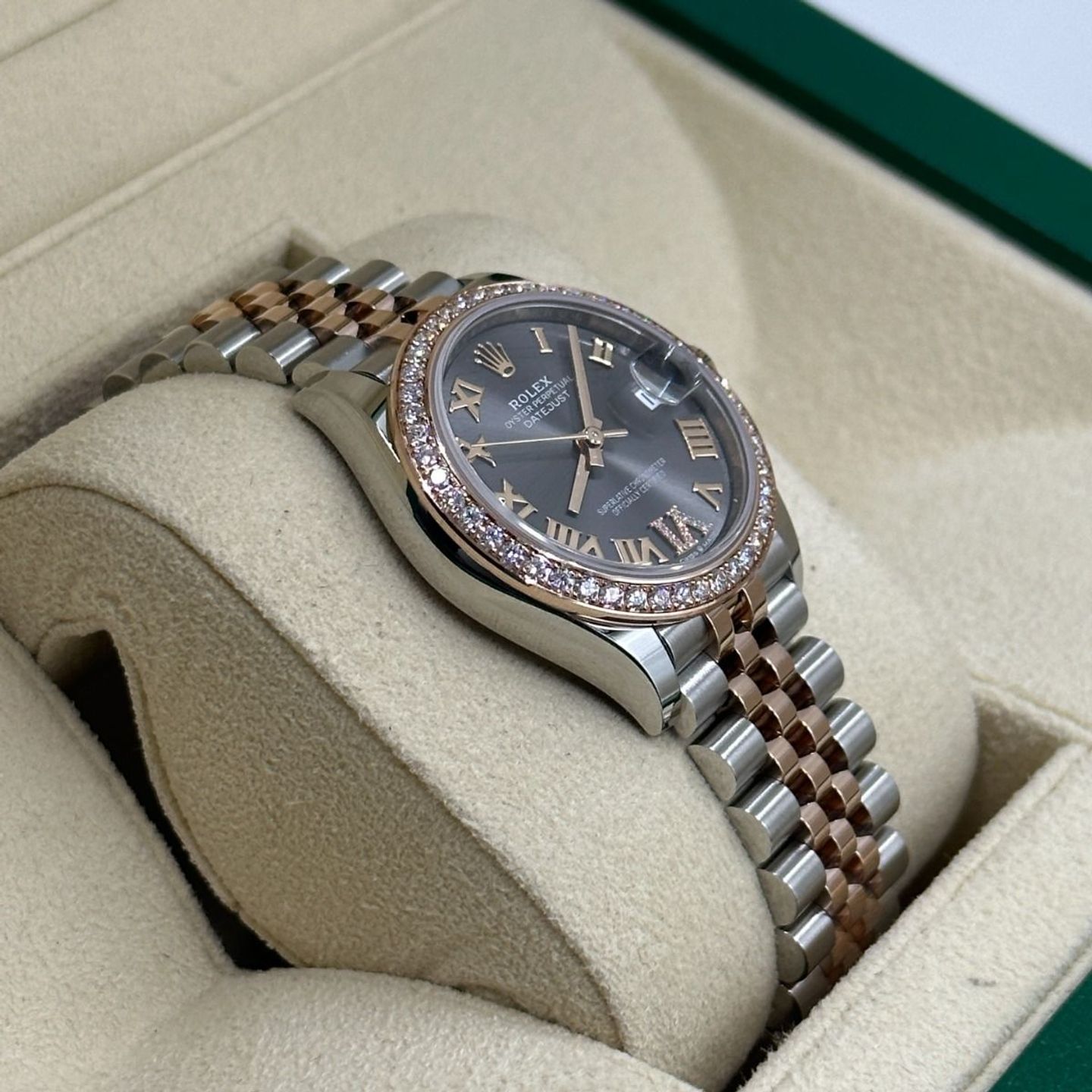 Rolex Datejust 31 278381RBR (2024) - Zwart wijzerplaat 31mm Staal (7/8)