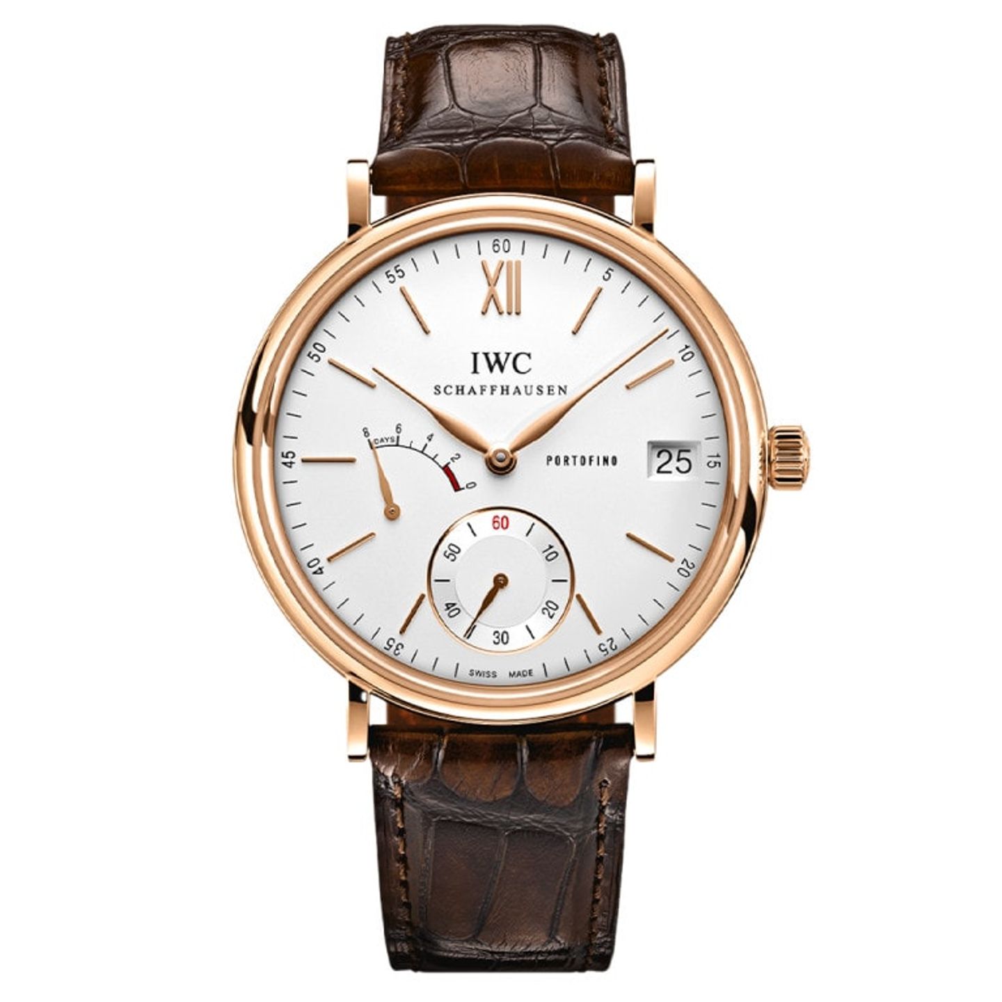 IWC Portofino Hand-Wound IW510107 (2026) - Silver dial 45 mm Red Gold case (1/1)