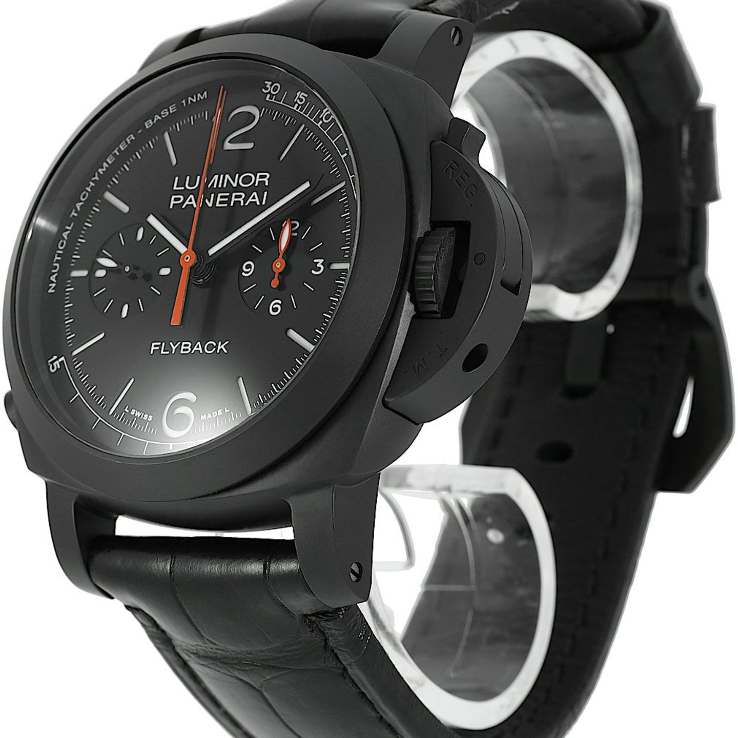 Panerai Luminor Marina Automatic PAM01298 (2023) - Black dial 44 mm Titanium case (3/5)