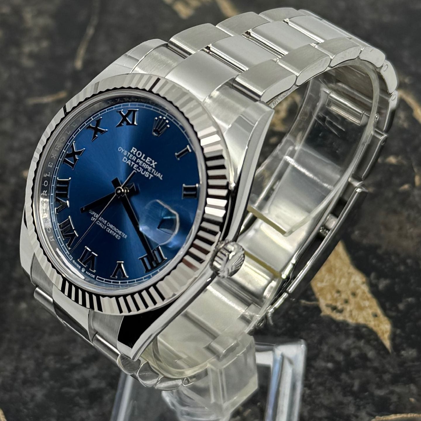 Rolex Datejust 41 126334 (2025) - Blauw wijzerplaat 41mm Staal (4/8)