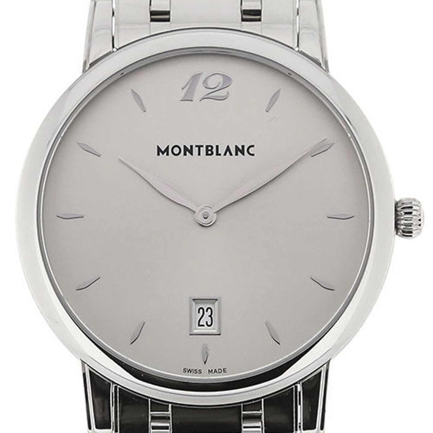 Montblanc Star Classique 108768 (2023) - Silver dial 39 mm Steel case (1/5)