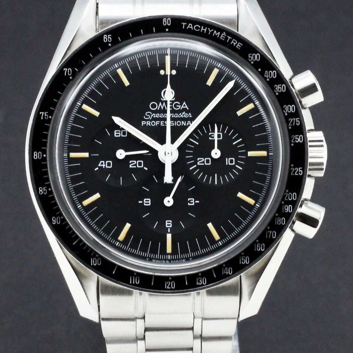 Omega Speedmaster Professional Moonwatch 3590.5 (1996) - Zwart wijzerplaat 42mm Staal (1/7)